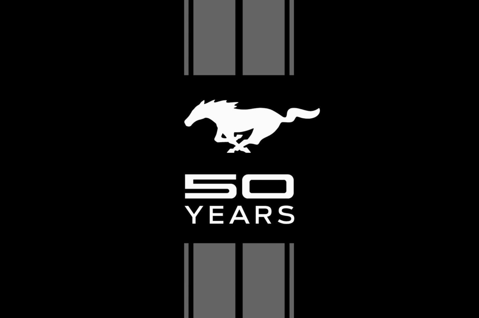 Animals For > Mustang Logo Black And White