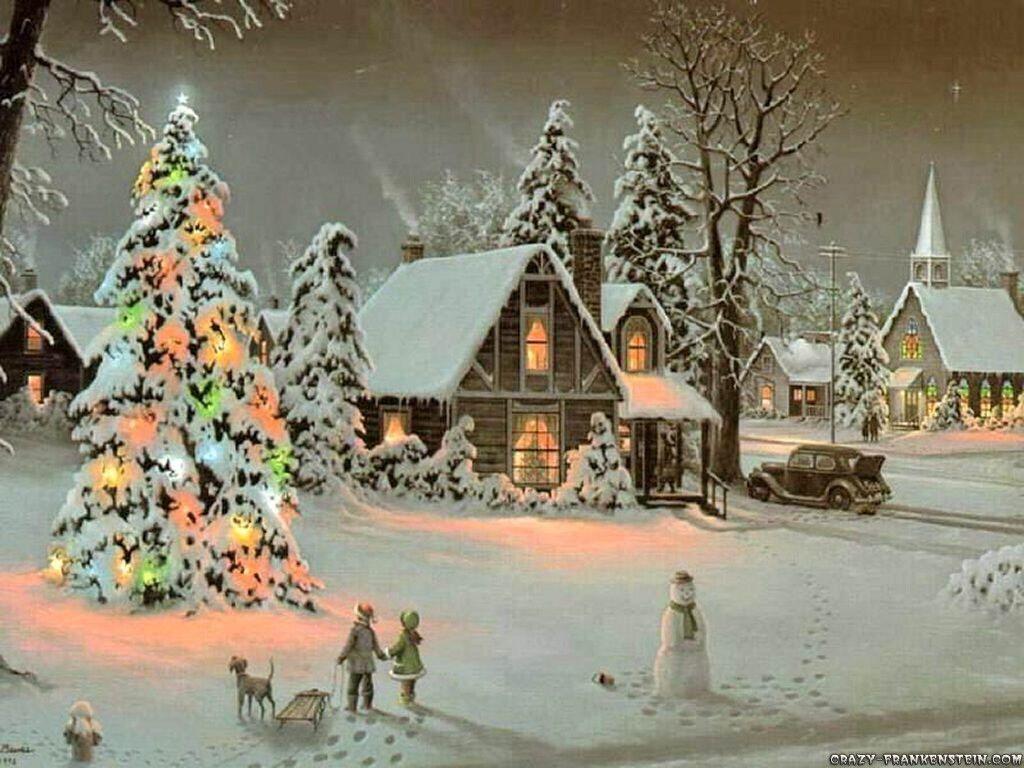 Merry Christmas Winter Scenes (id: 84267)