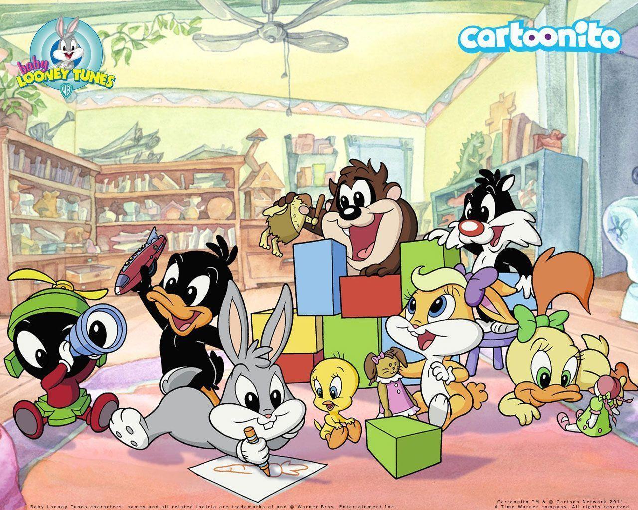 Baby Looney Tunes playing Picture and Free Wallpaper. Baby
