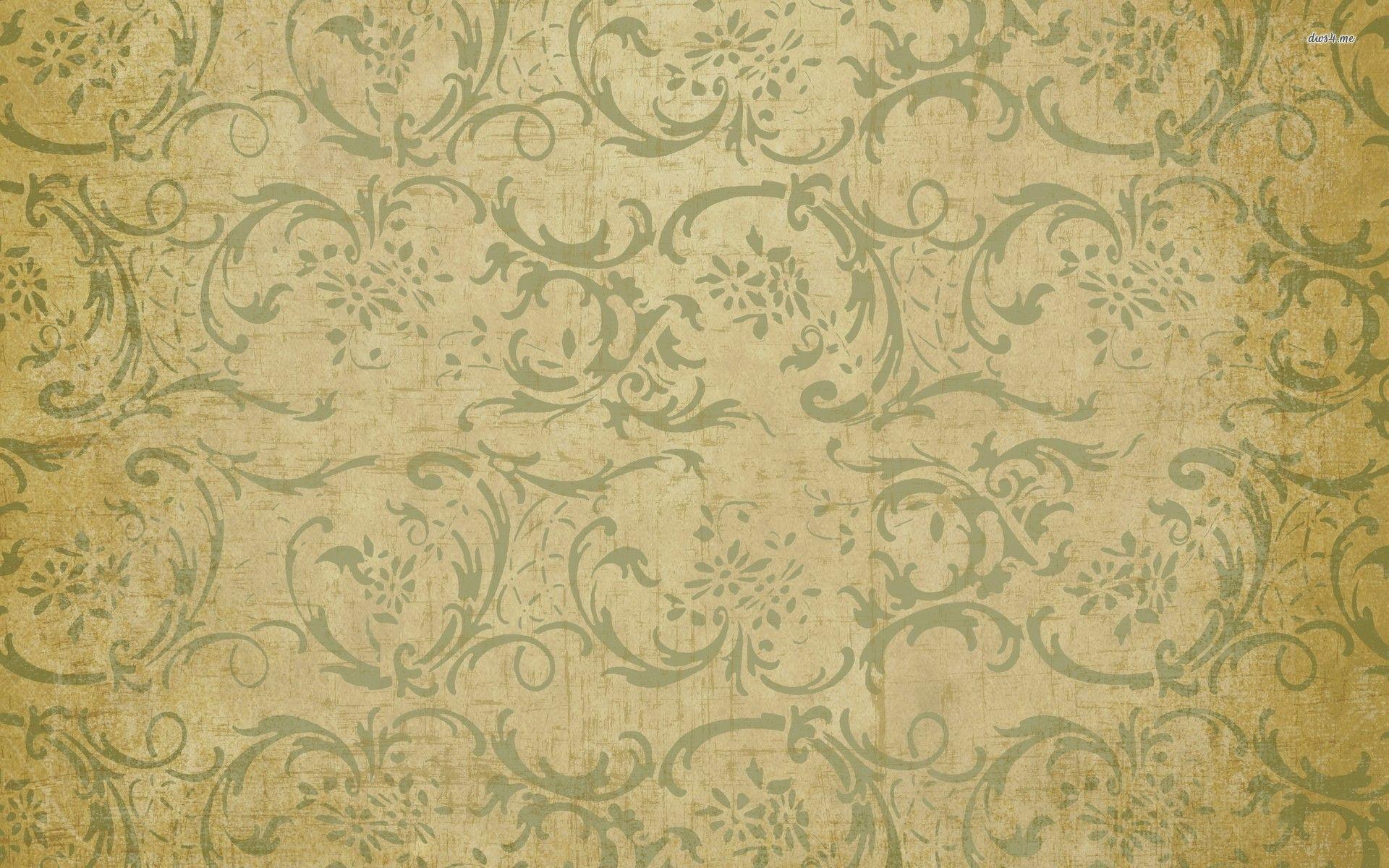 Swirly vintage pattern wallpaper wallpaper - #