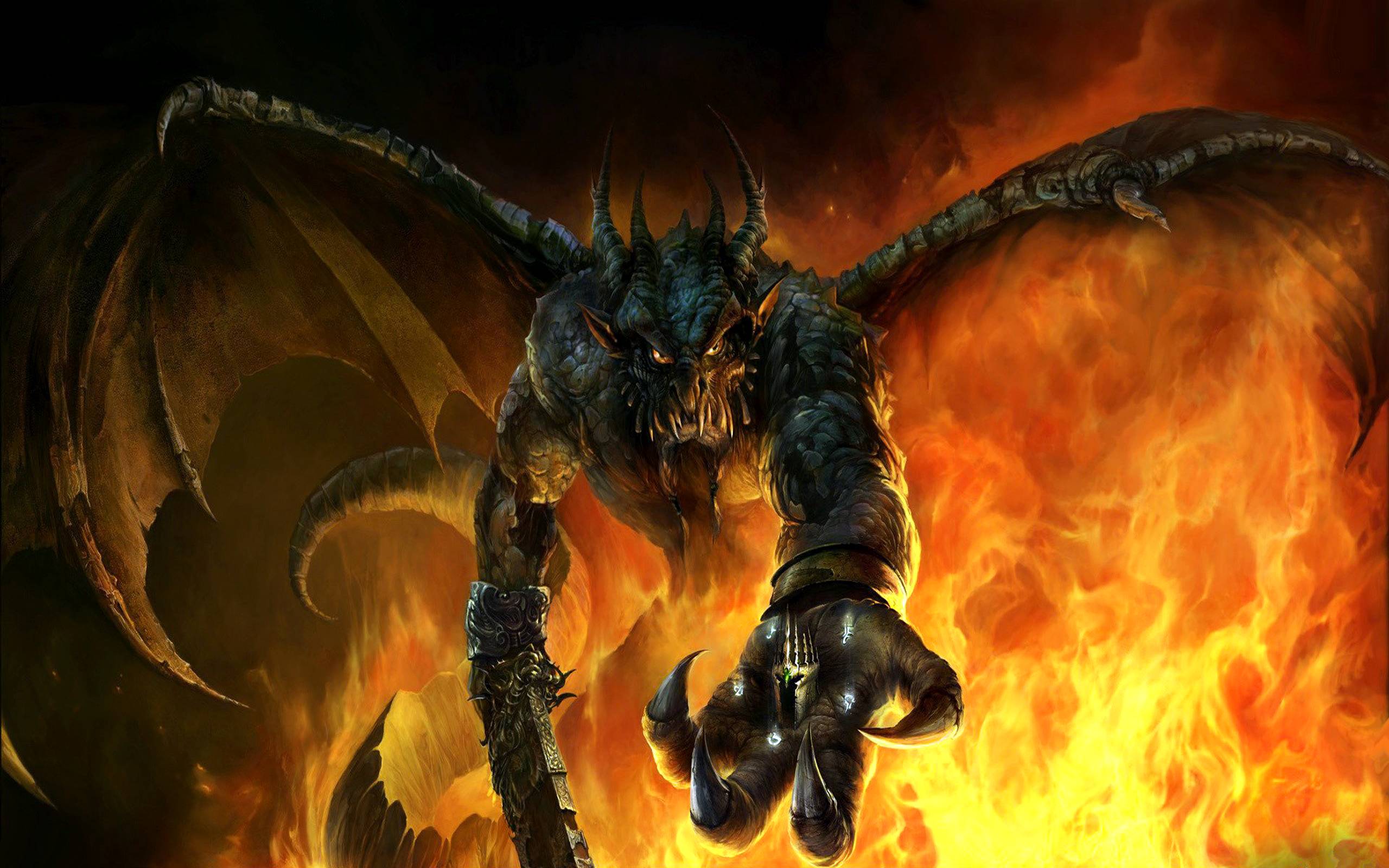 Fire Demon Wallpaper 1920x1080 Fire Demon