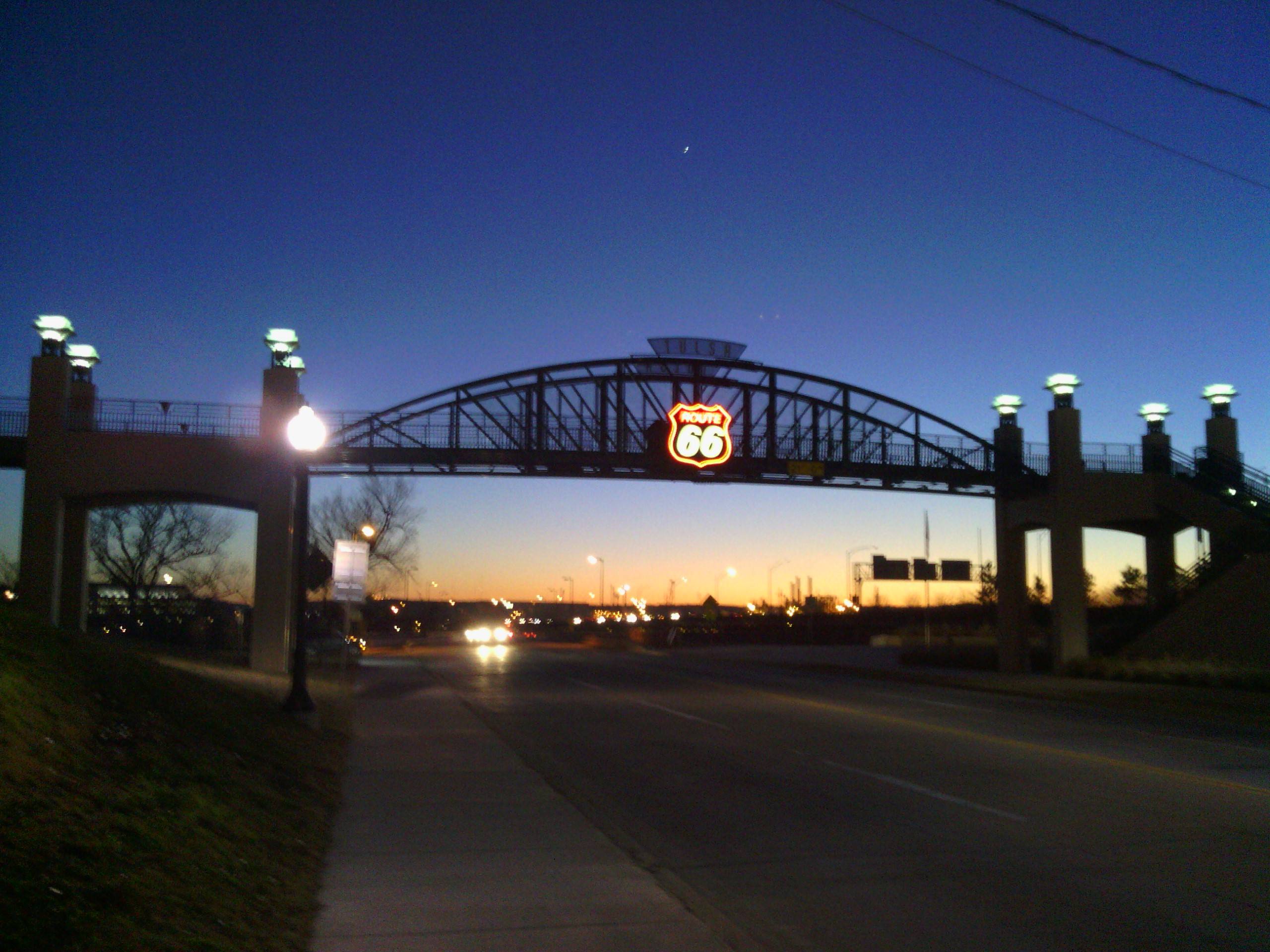 HD Route 66 Bridge Tulsa, oklahoma. Wallpaper