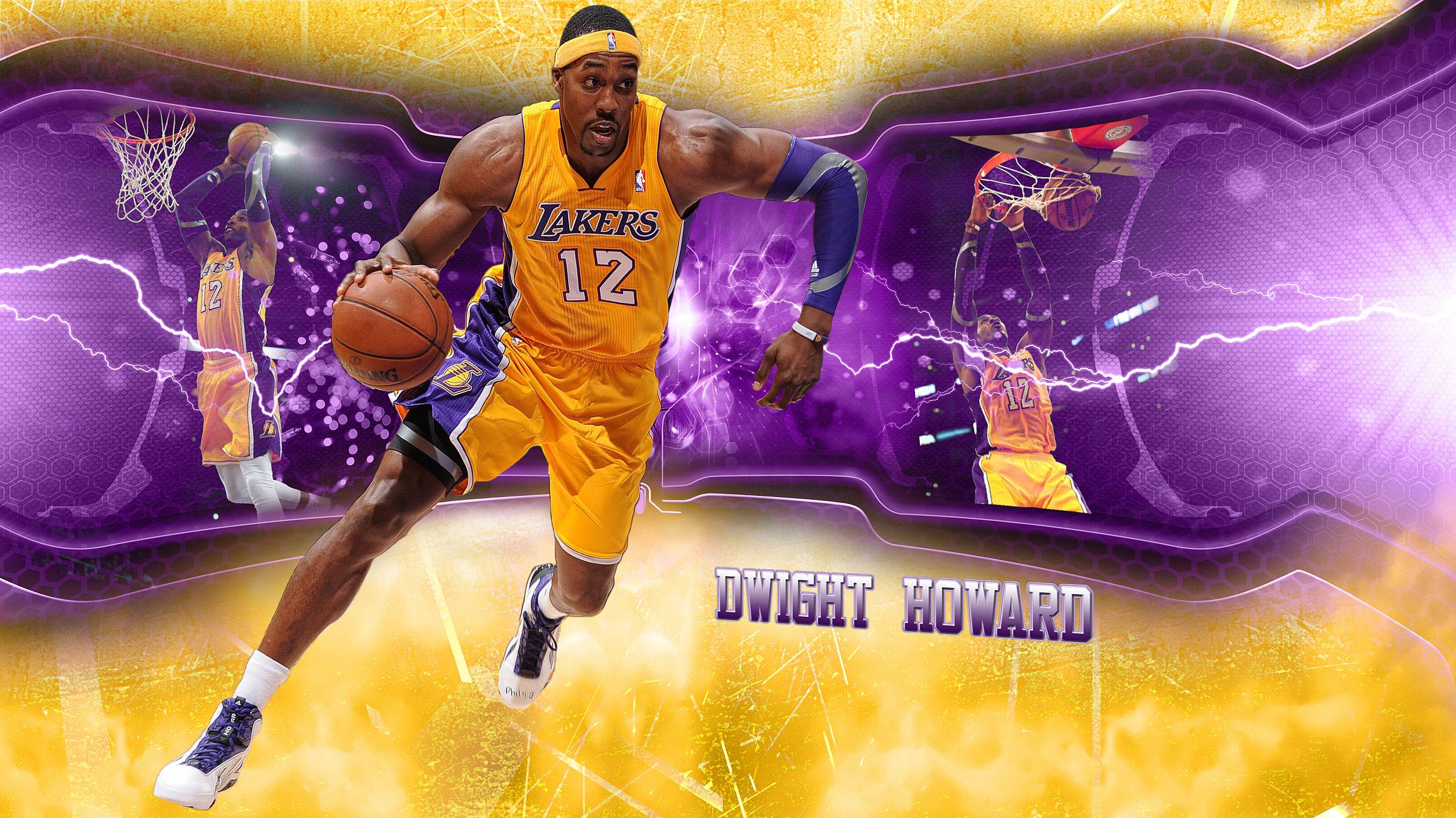 Download Dwight Howard Lakers X Wallpaper. Full HD Wallpaper