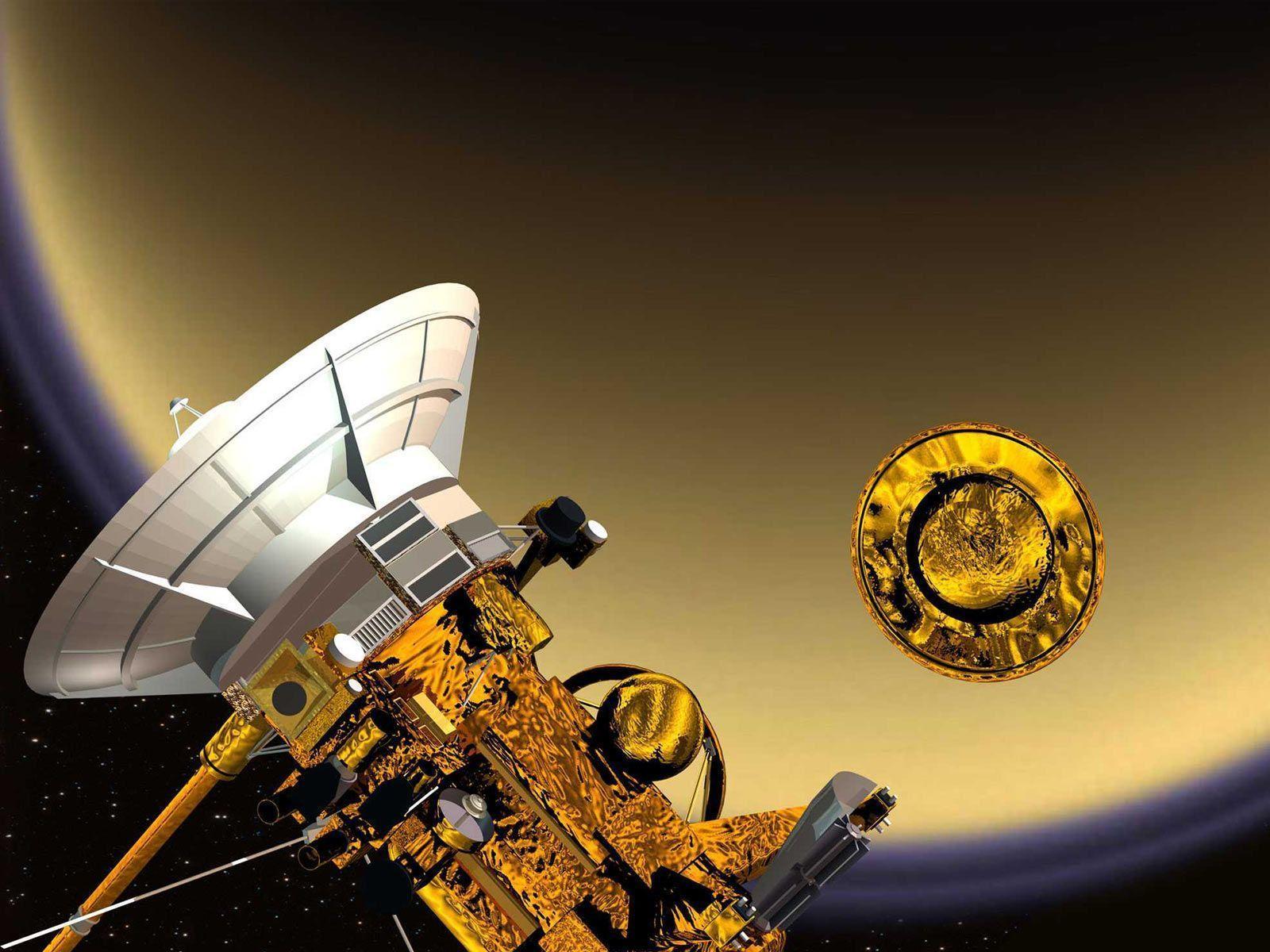 Desktop Wallpaper · Gallery · Space · Cassini robotic spacecraft