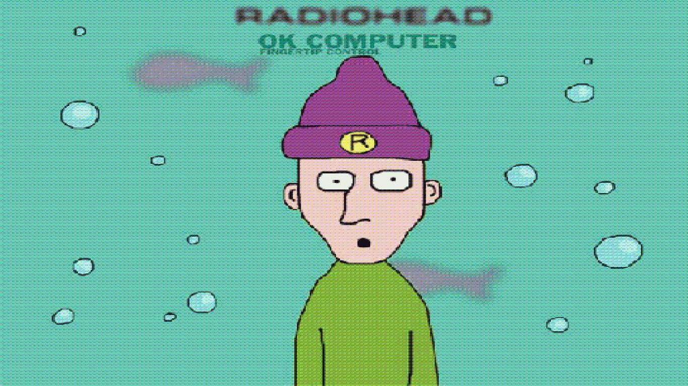 image For > Radiohead Poster Ok Computer