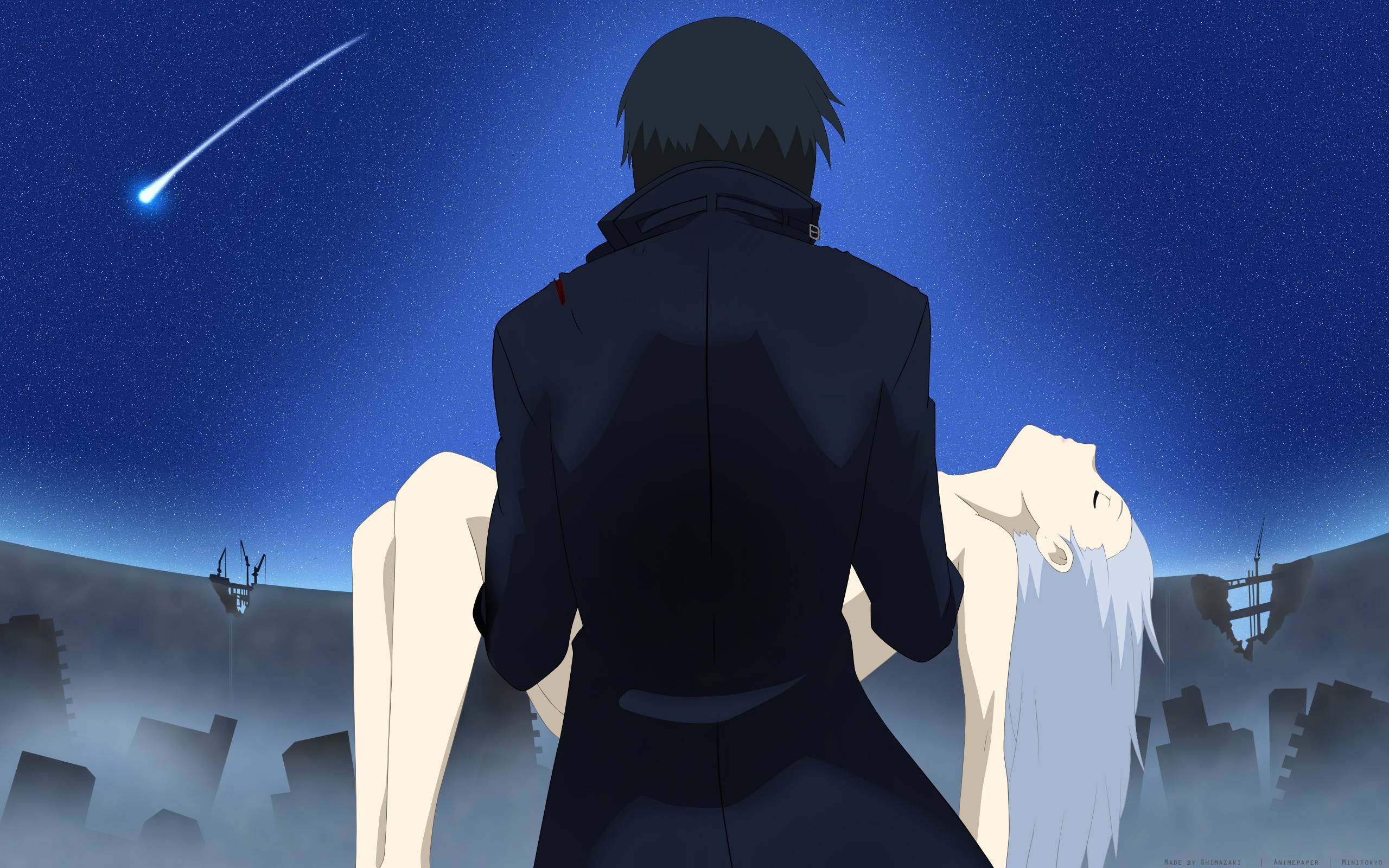 Darker Than Black Wallpapers Wallpaper Cave