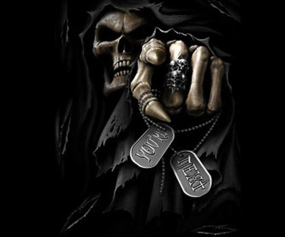 grim reaper funny wallpaper