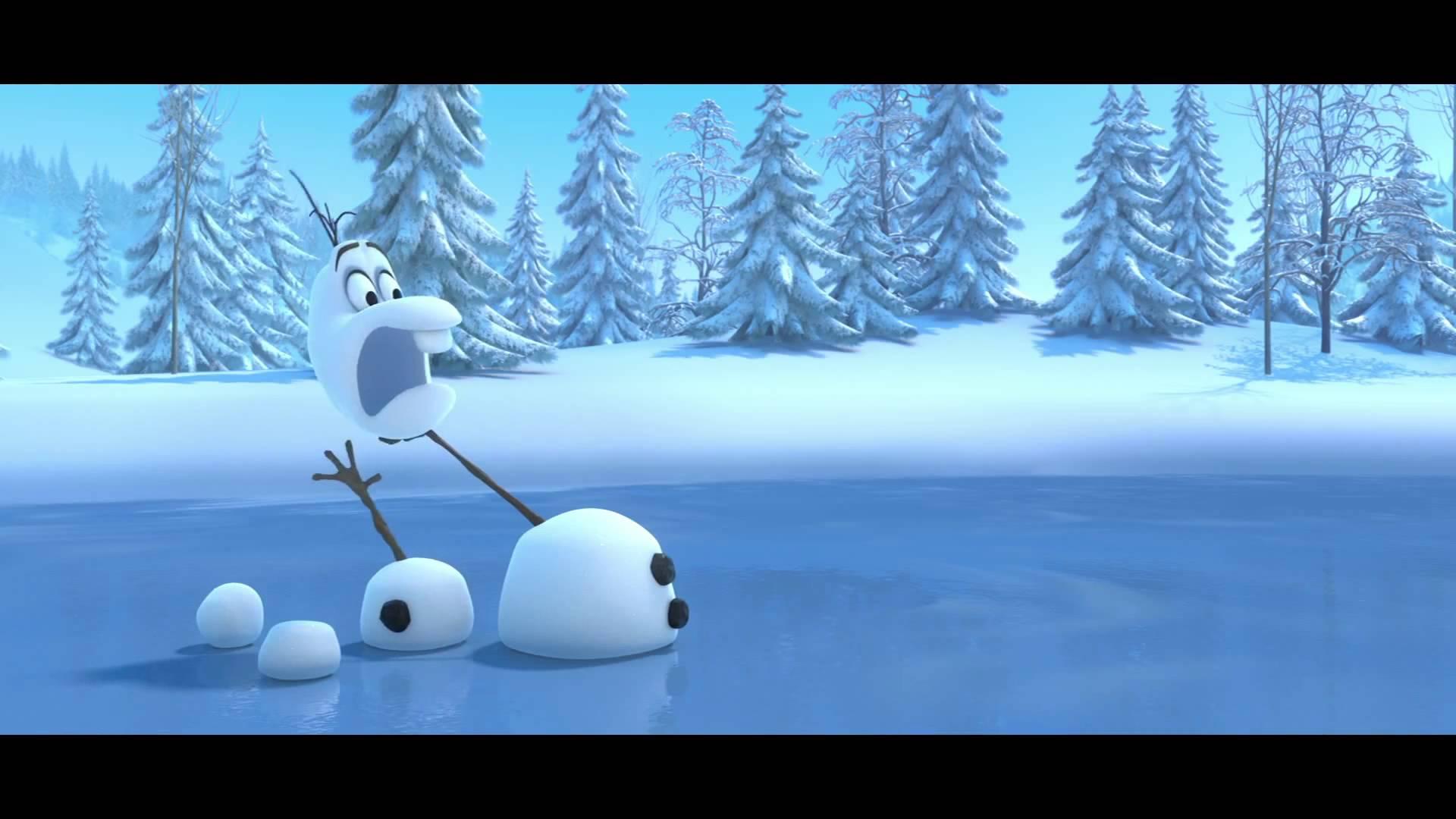 HD Olaf in Frozen Movie Wallpaper
