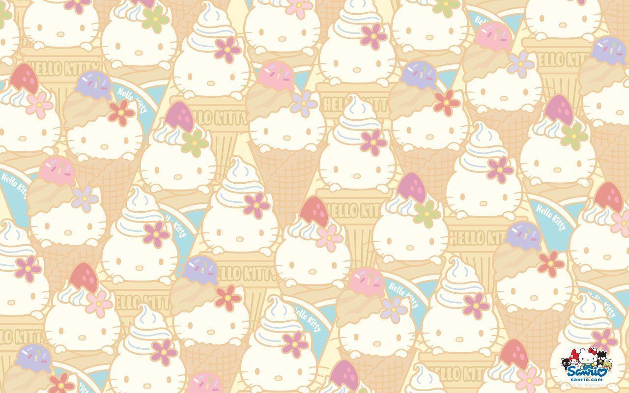 Hello Kitty Ice Cream Cone Wallpaper · Kawaii. Blog