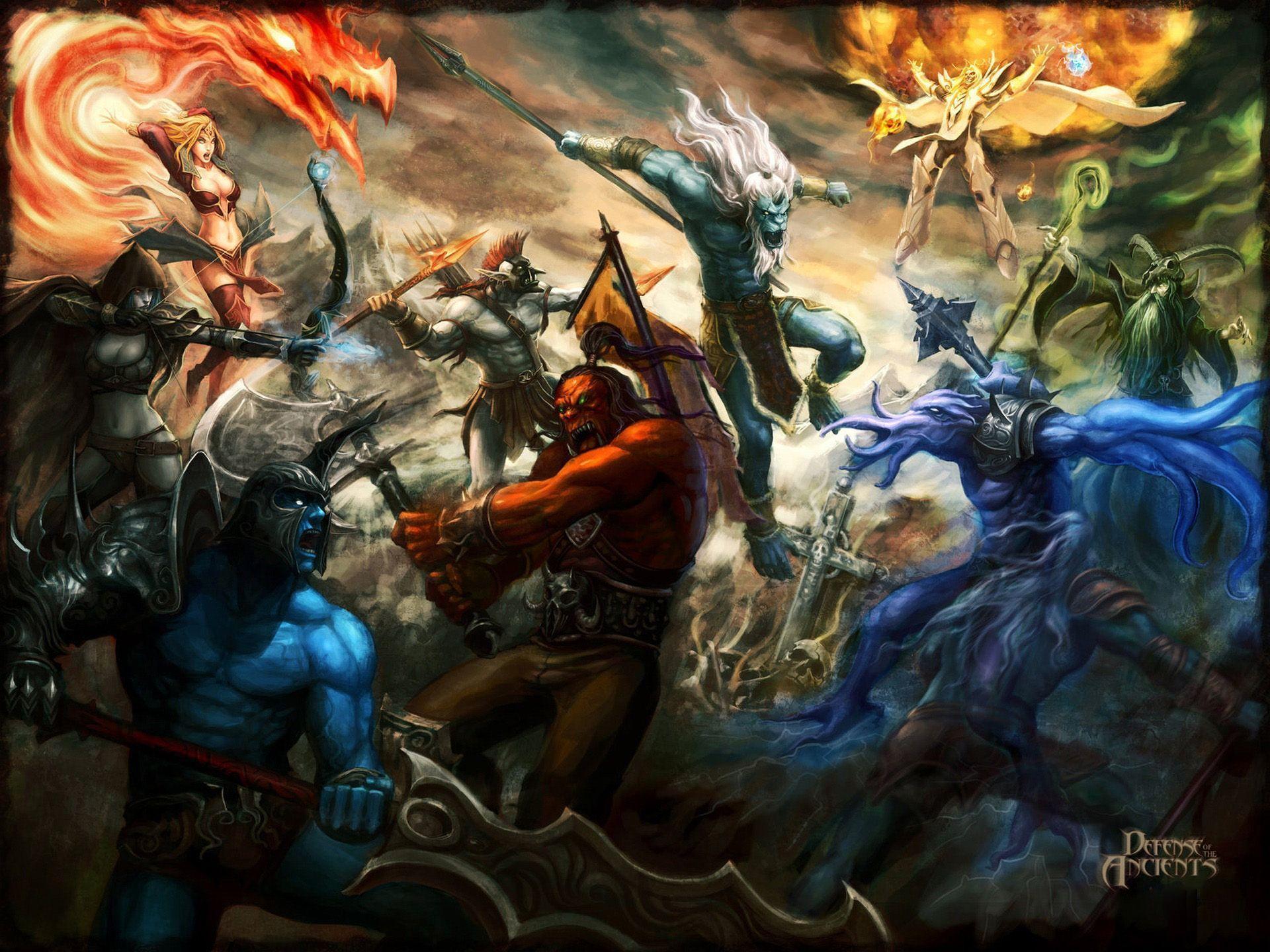 DotA Blizzard&;s Warcraft 3 Wallpaper 1920x1440 HD Wallpaper