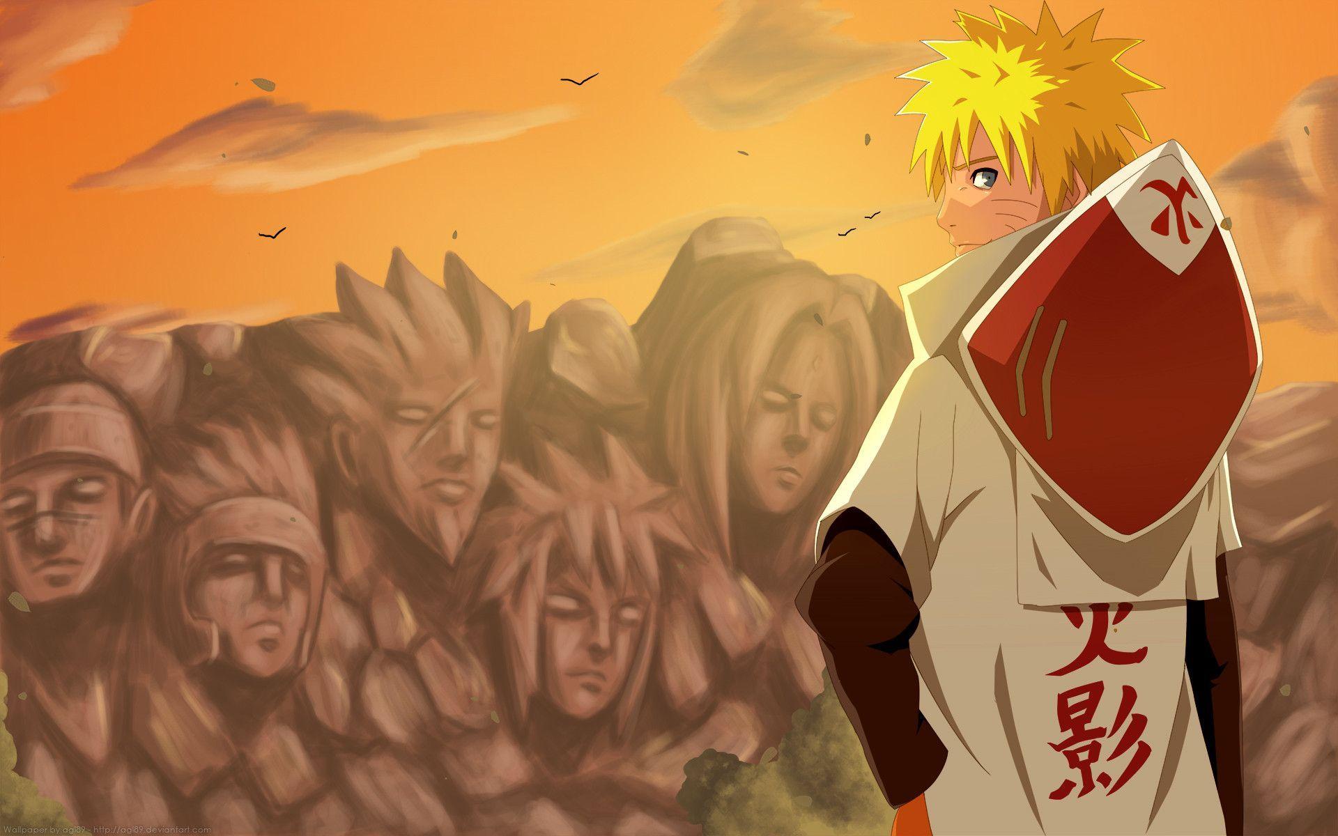 Download The Great Uzumaki Naruto Hokage Wallpaper