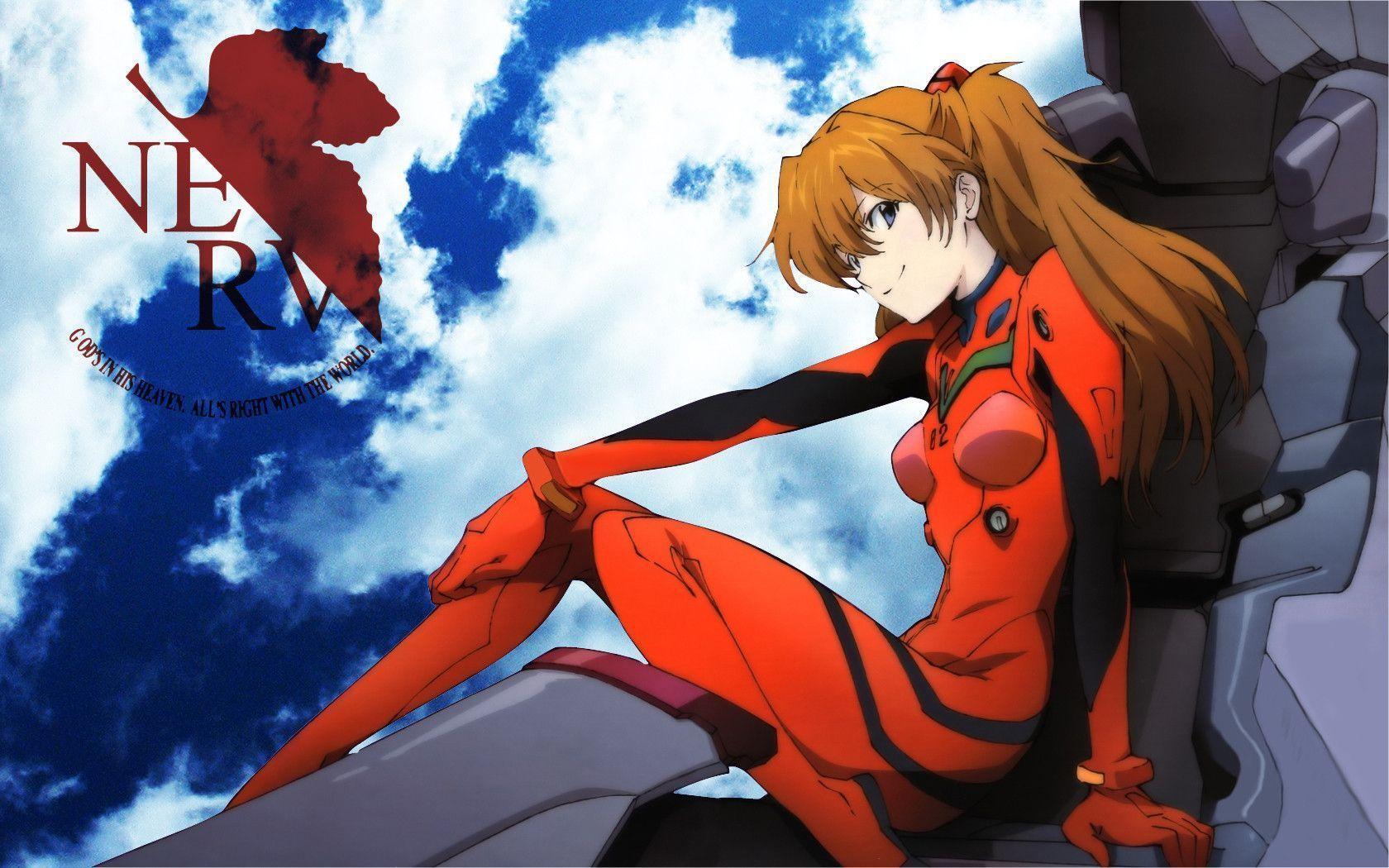 Yanami Rei Neon Genesis Evangelion Soryu Asuka Langley White