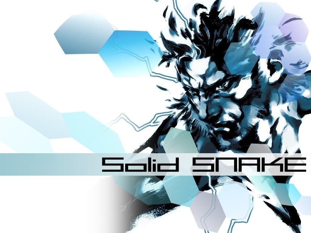 image For > Solid Snake Wallpaper Mgs1