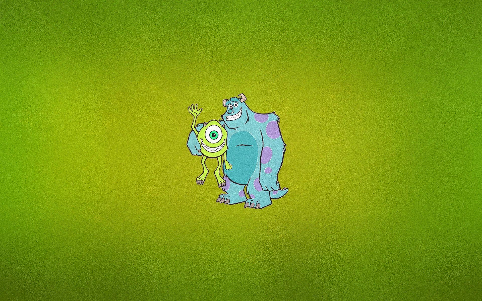 Monsters University Mike Wazowski James Sullivan Cartoon HD