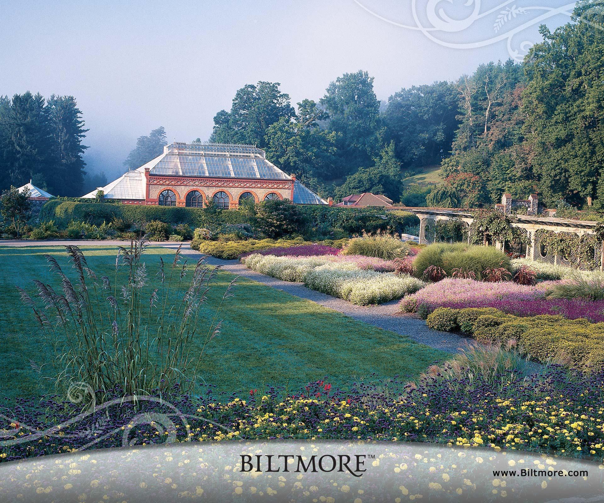 HD Biltmore Walled Garden Wallpaper