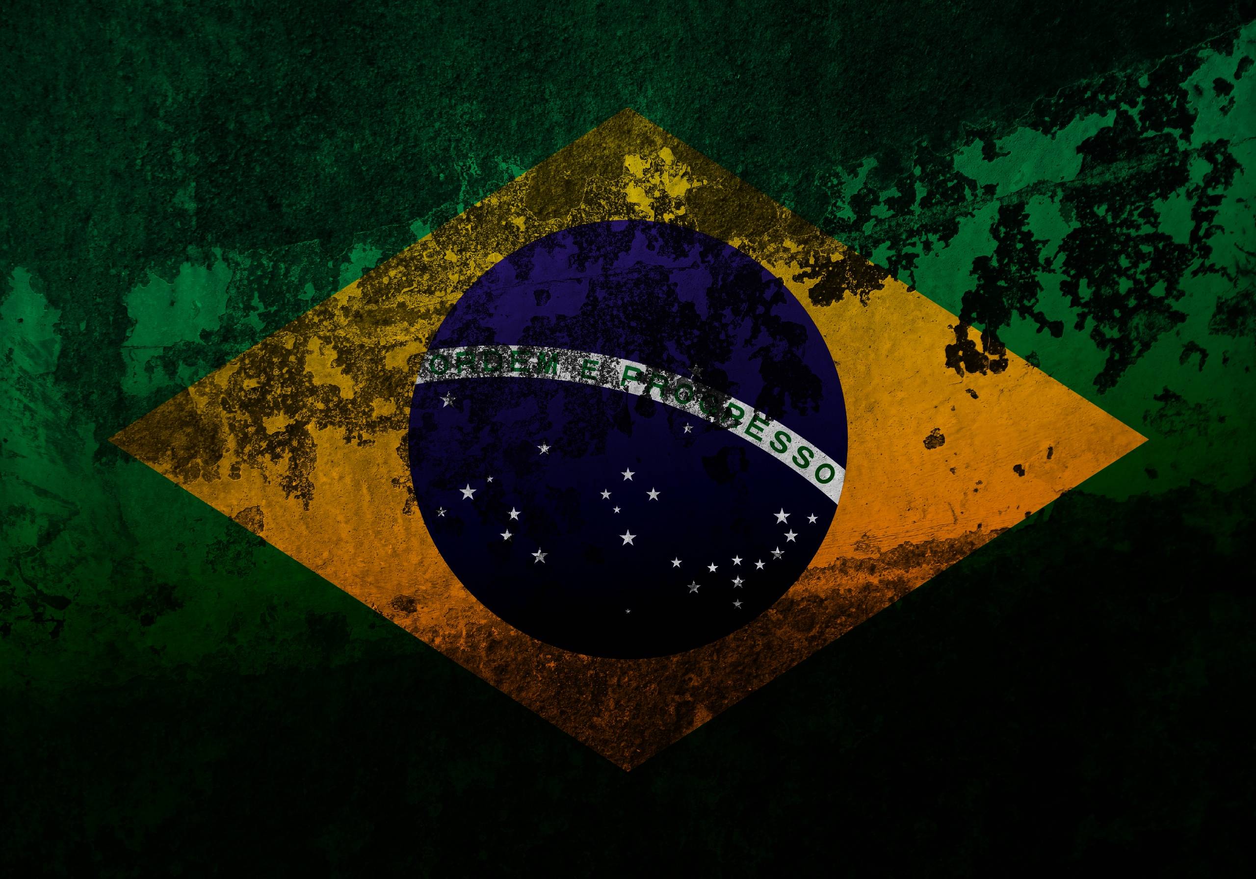 Brazilian Flag Wallpaper