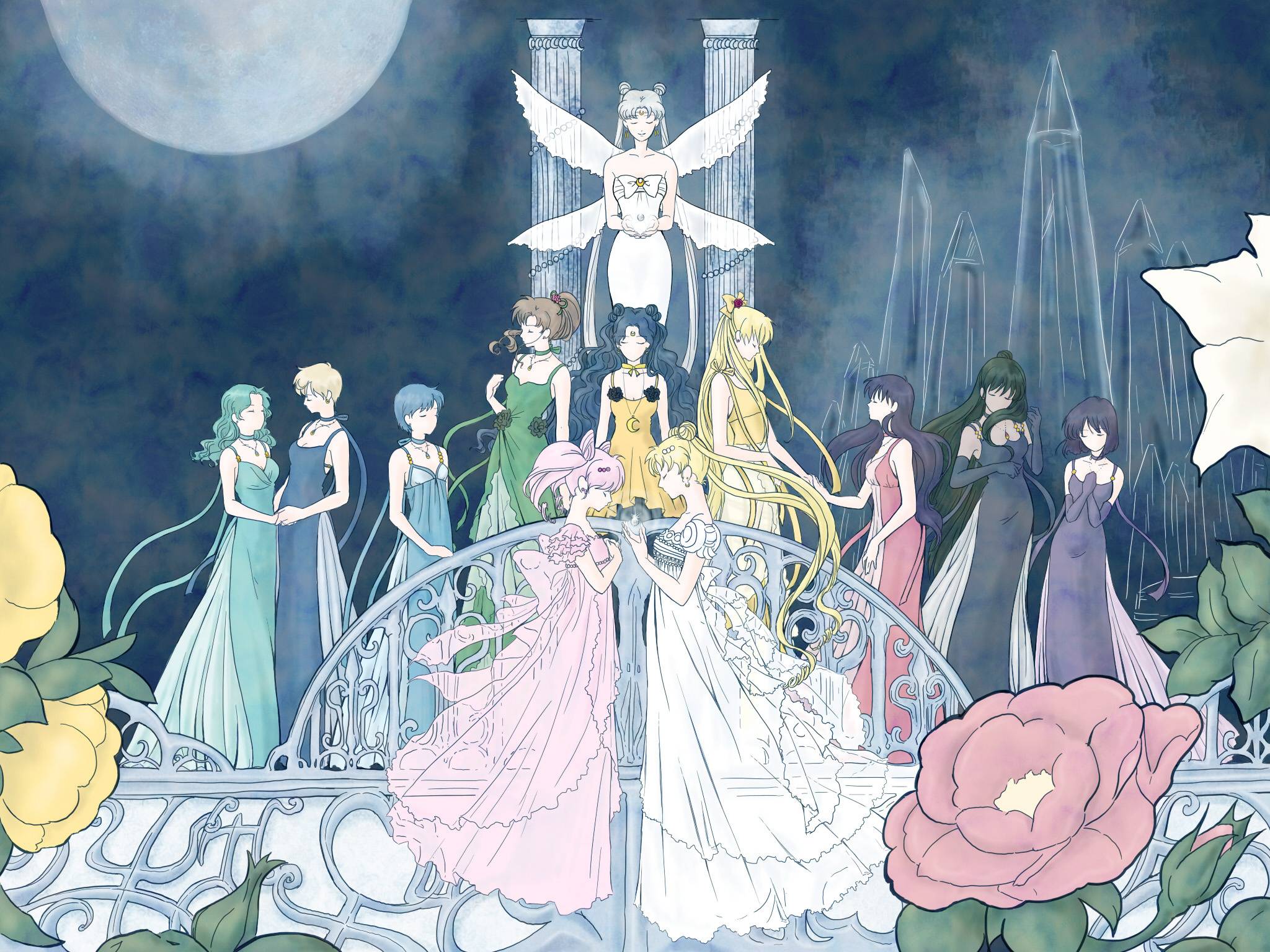 Anime Sailor Moon Wallpaper Free For iPad