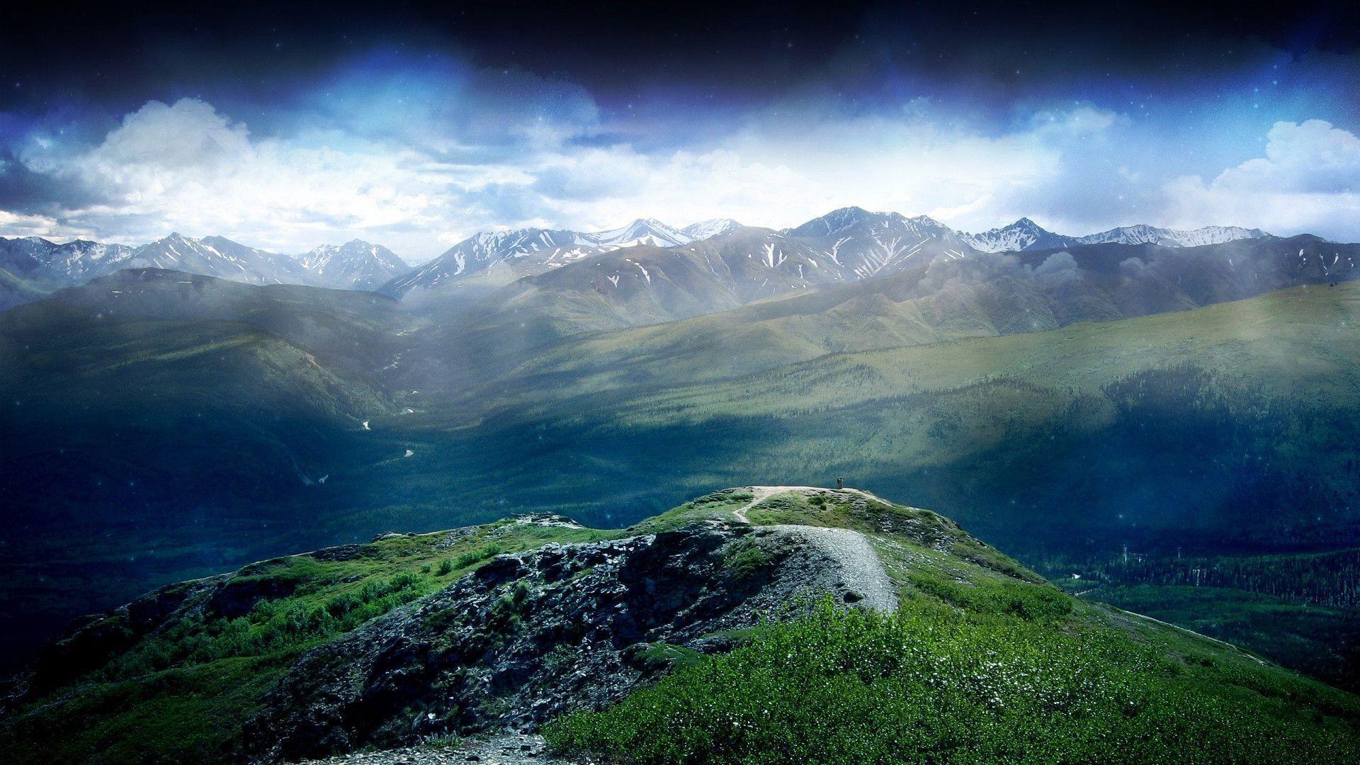 Mountain Desktop Wallpaper HD 1080P 1080p Background