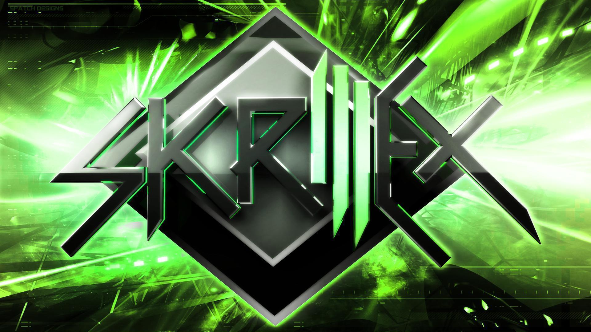 Skrillex Wallpapers Green by SpatchDesigns