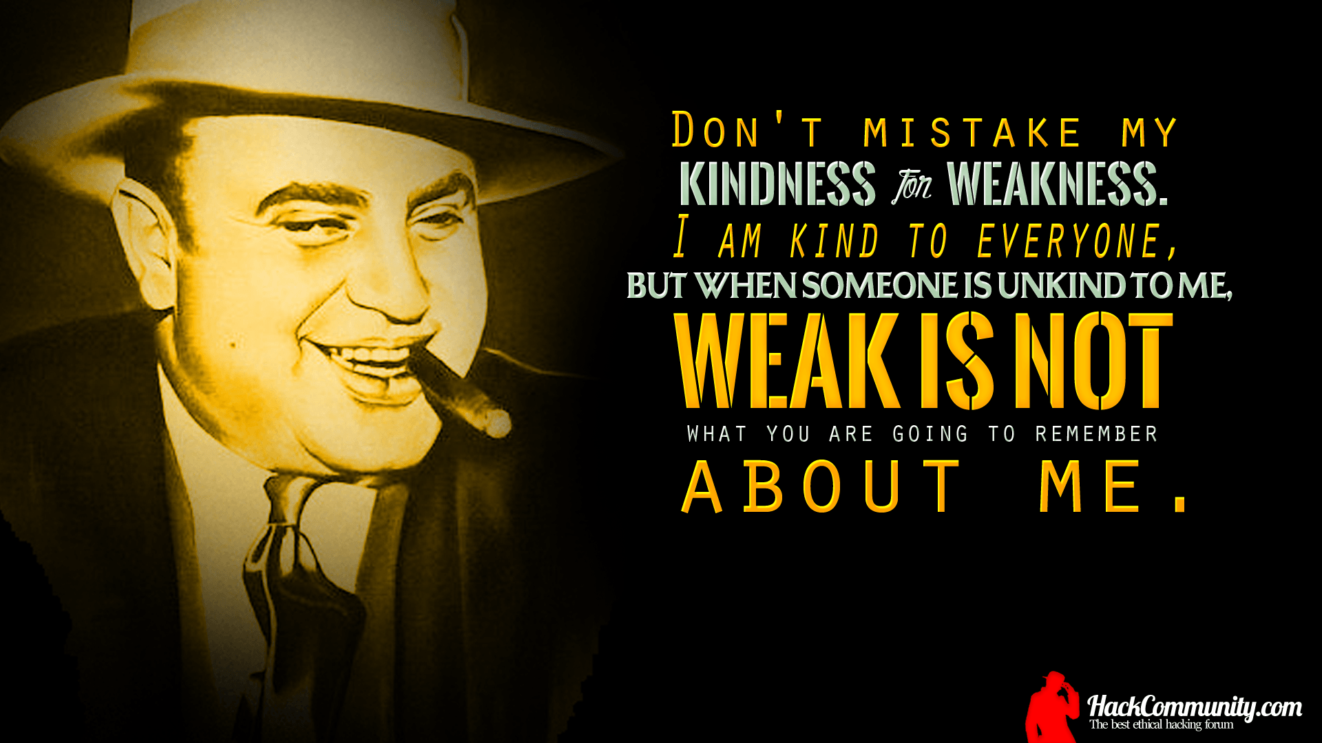 free Al Capone Quotes Kindness