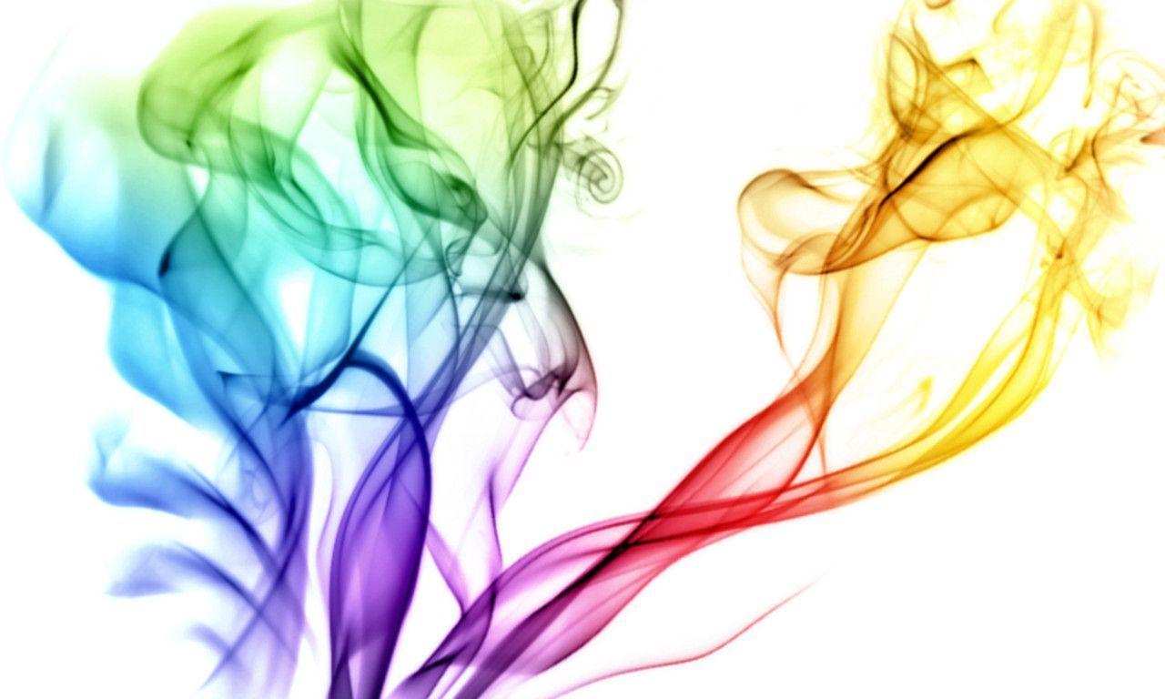 Wallpaper For > Colorful Smoke Background For Tumblr