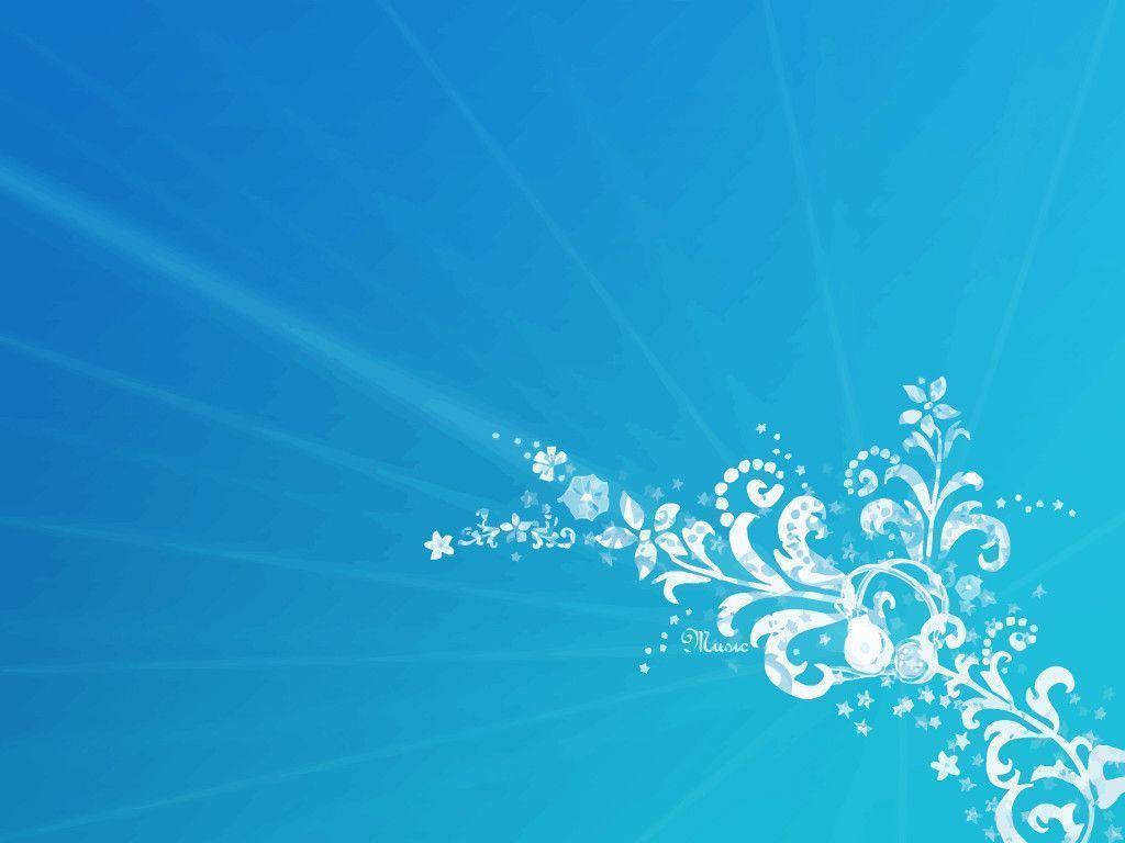 Download Blue Floral Background Wallpaper. Full HD Wallpaper