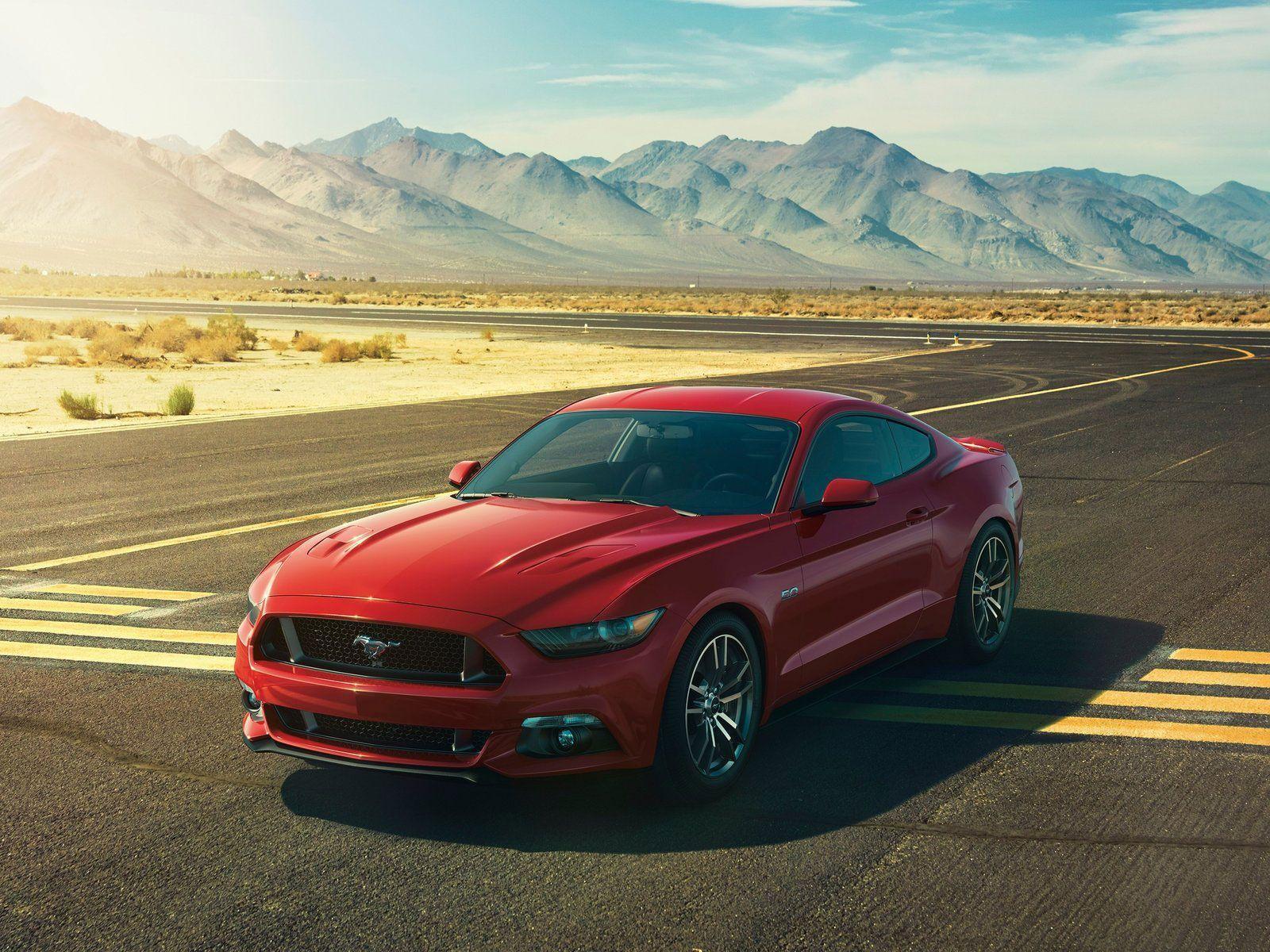 Red Ford Mustang GT 2015 Wallpaper Ford Mustang Car Wallpaper