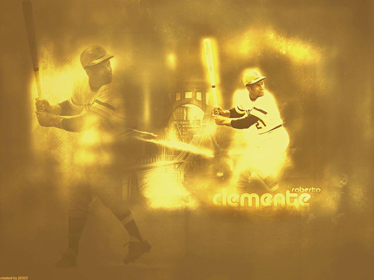 Baseball Wallpaper Roberto Clemente Wallpaper