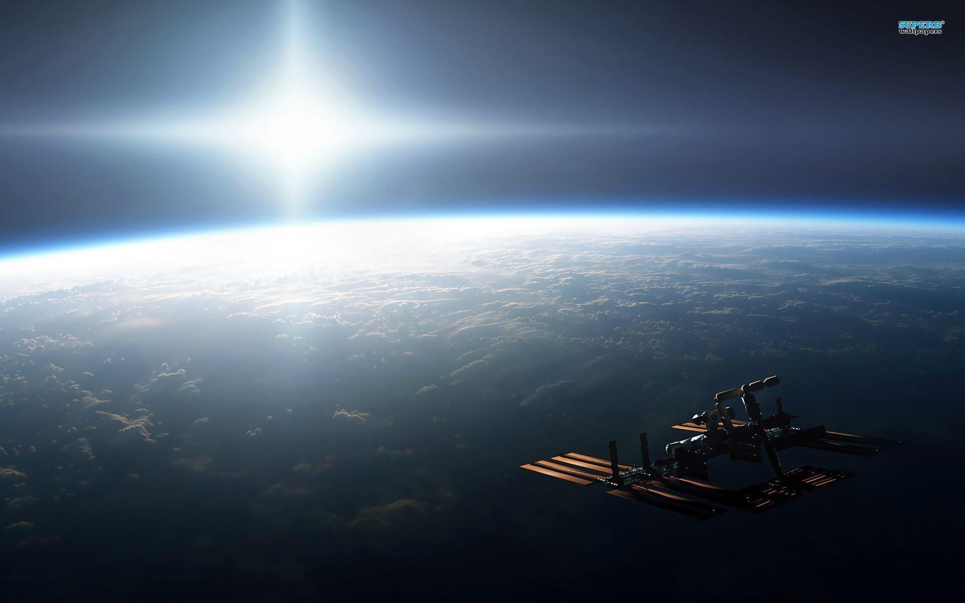 iss space station wallpaper