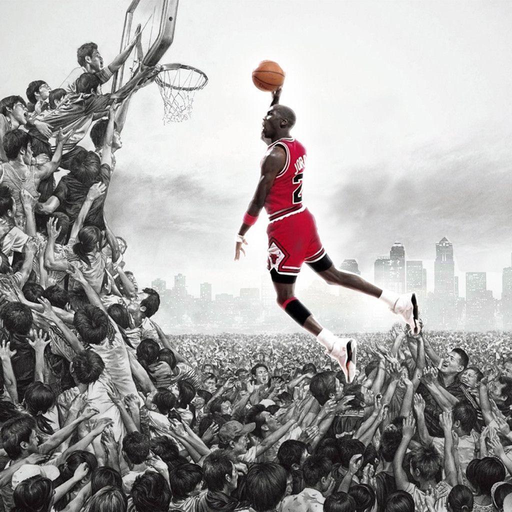 Basketball Michael Jordan iPad background