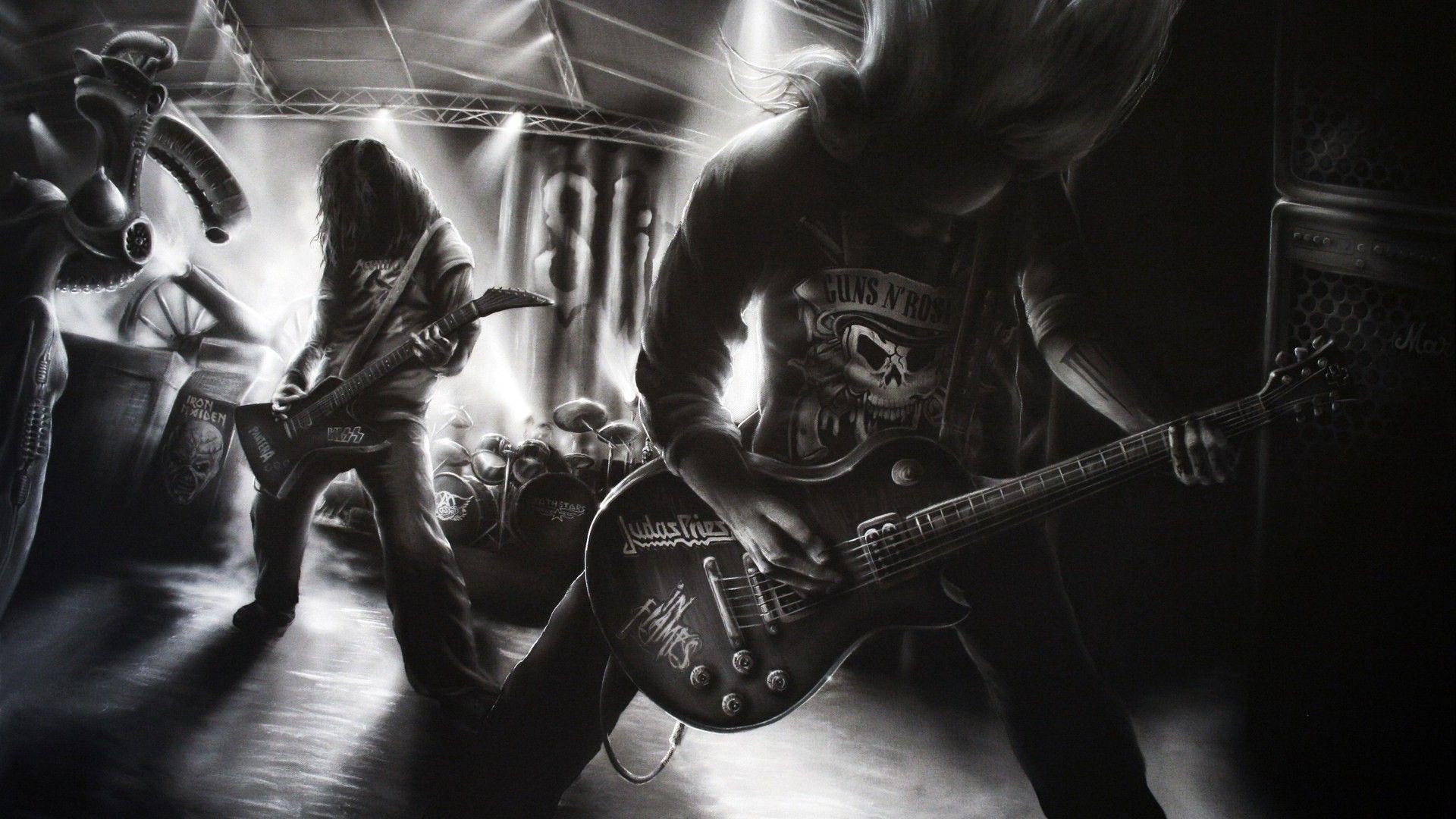 Iron Maiden desktop wallpaper in HD Heavy Metal band