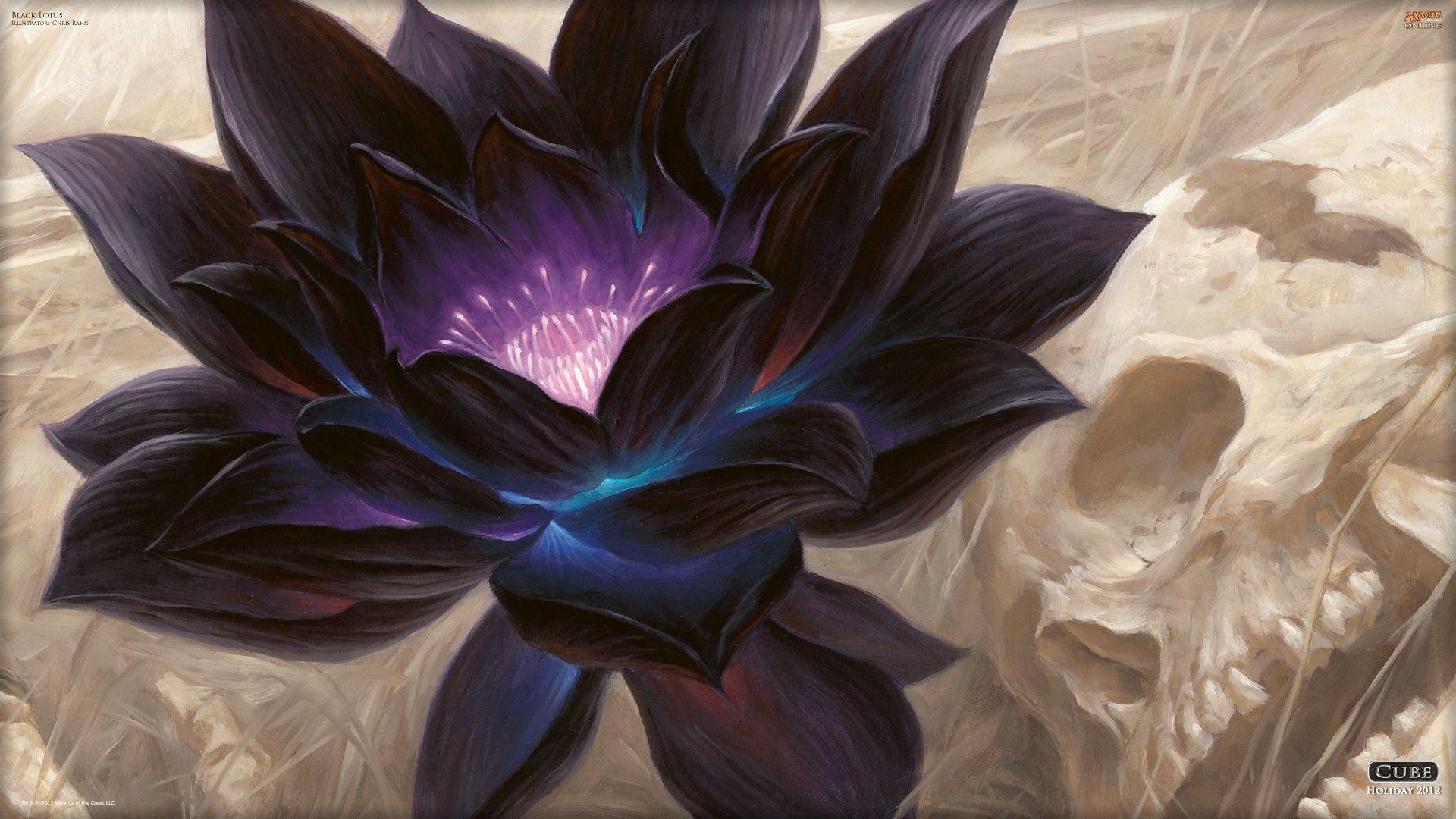 Wallpaper of the Day: Black Lotus. MAGIC: THE GATHERING