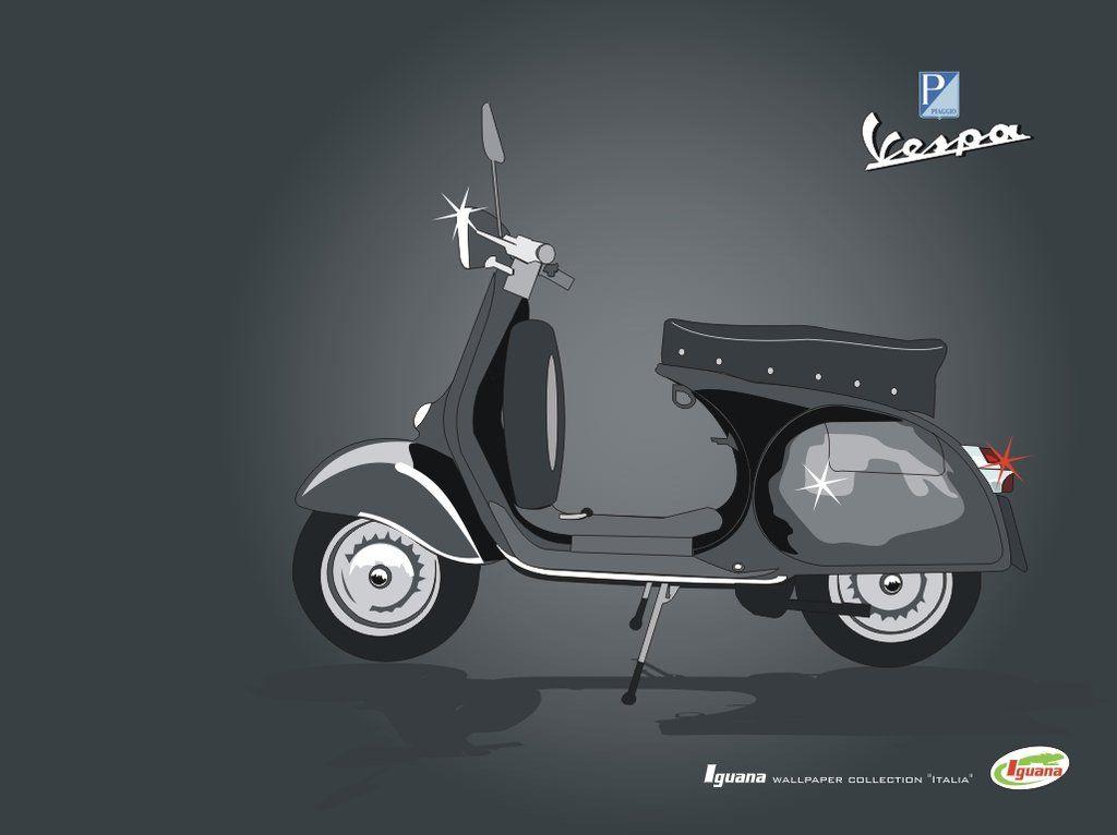 Vespa drawing 2 by limoncello