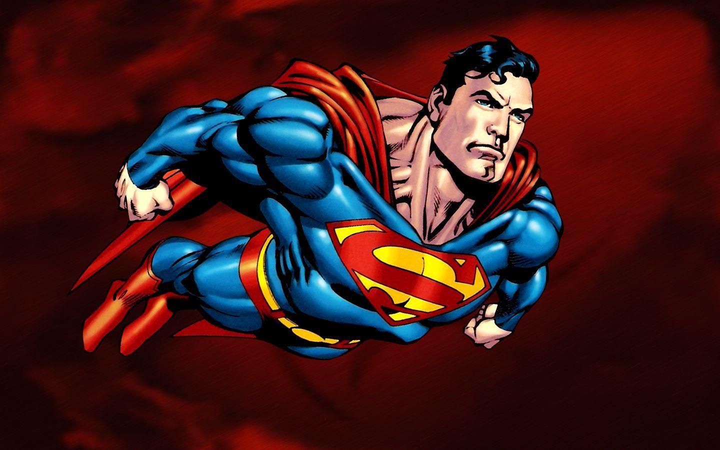 image For > Superman Comic Strip Wallpaper