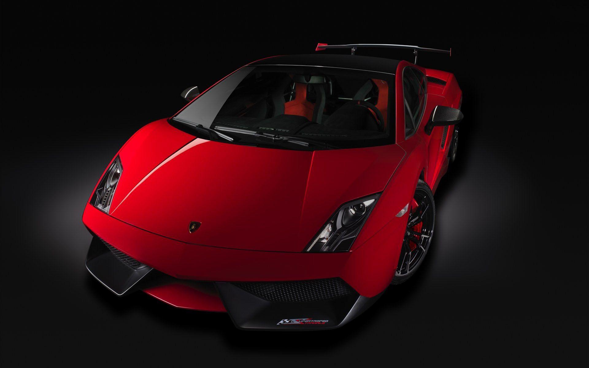 Red Lamborghini HD Desktop Wallpaper For PC 3981 Full HD Wallpaper