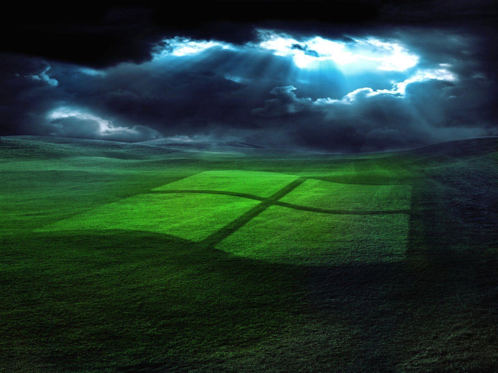 Desktop Wallpaper · Gallery · Computers · In storm windows XP