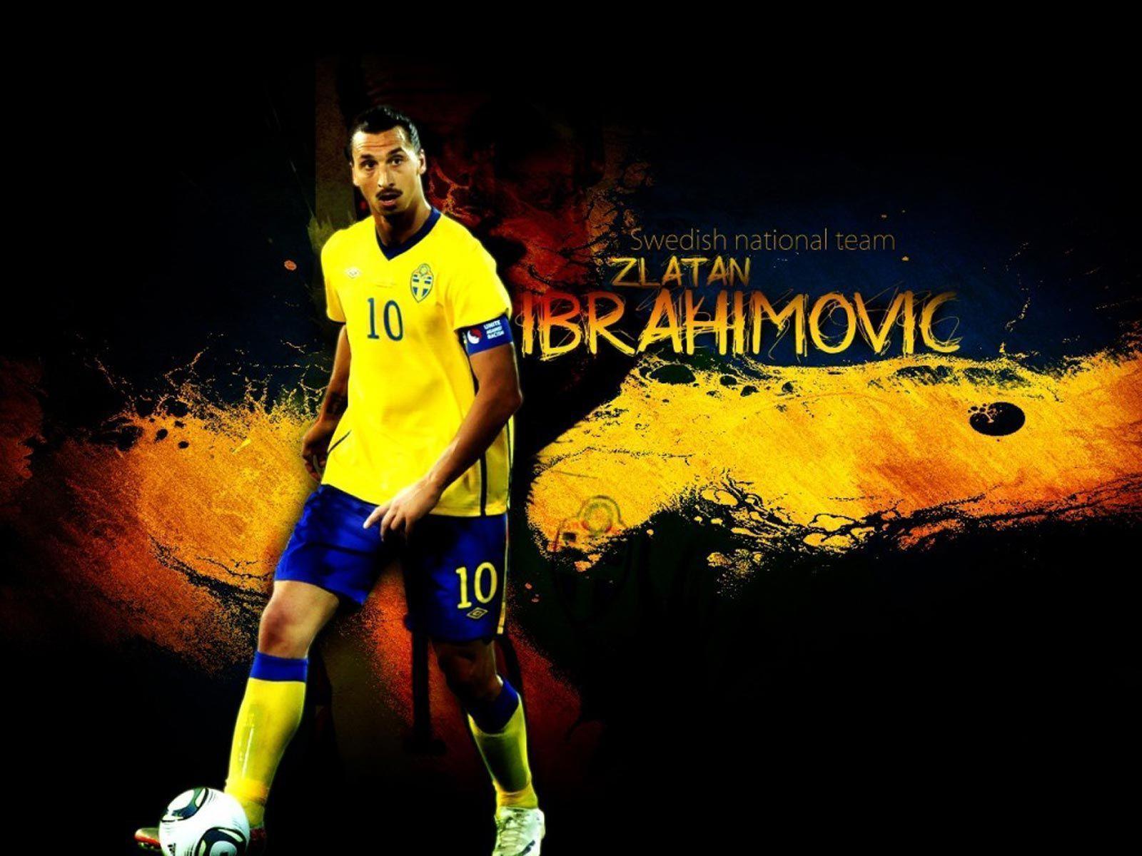 Ibrahimovic Swedish National Team Wallpaper. HD Wallpaper