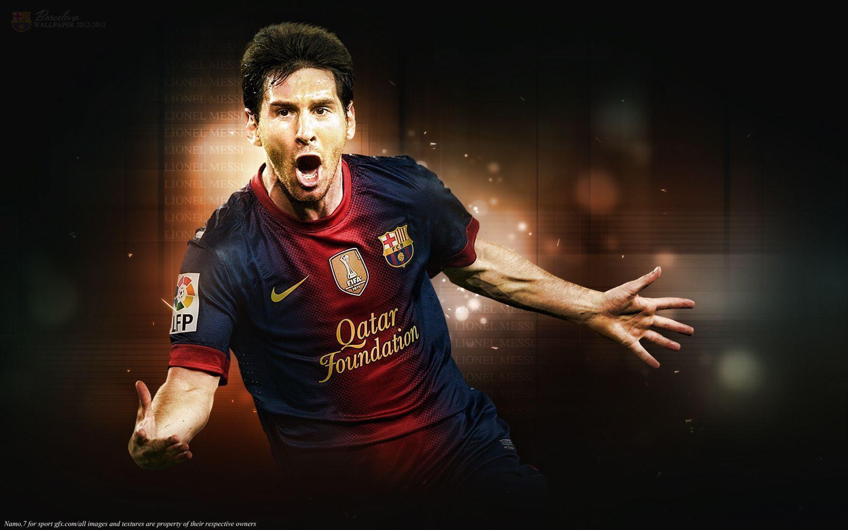 Lionel Messi wallpaper, Lionel Messi 2012 HD wallpaper