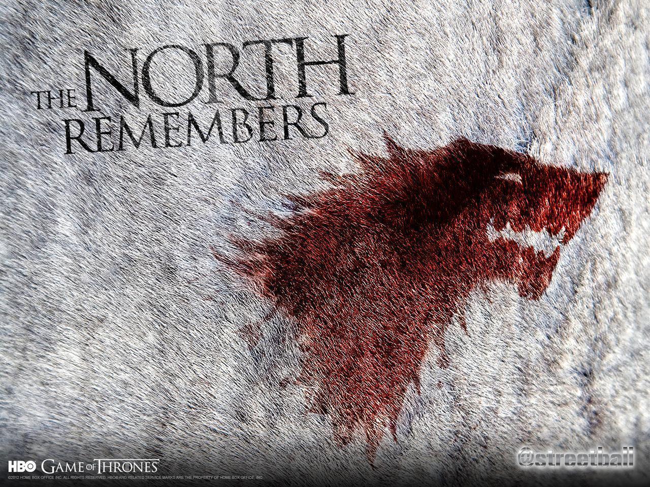 The North Remembers Game of Thrones Wallpaper