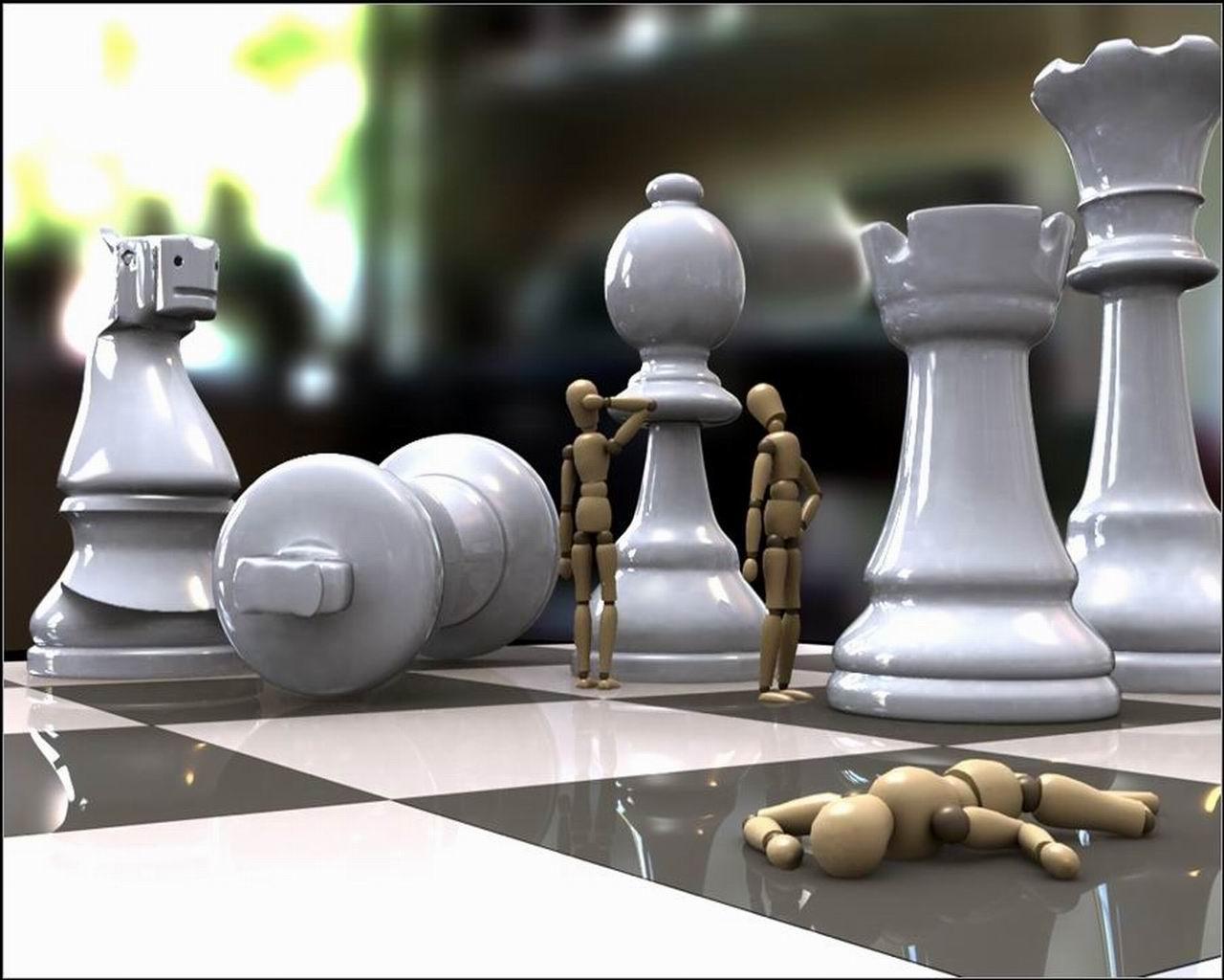 3d chess wallpaper hd