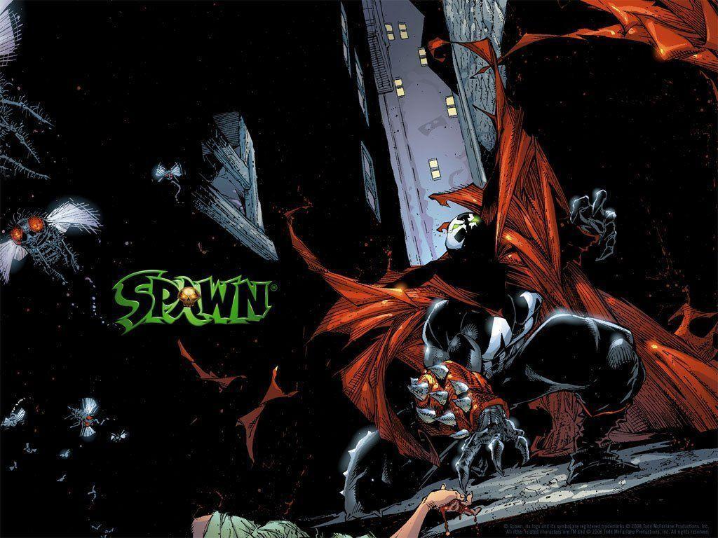 1024*768 Superhero from Hell, Spawn Comics Wallpaper(Vol.02) 第
