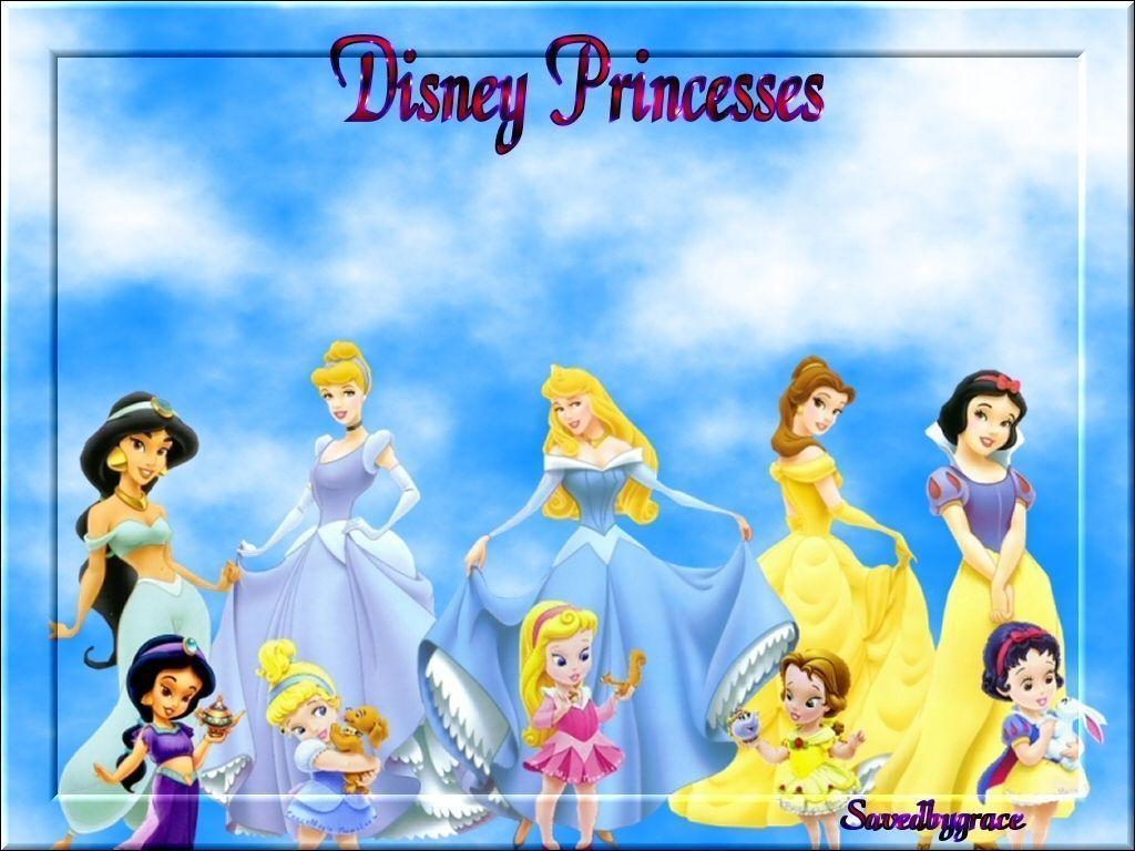 princess free wallpaper: Disney Baby Princess Wallpaper