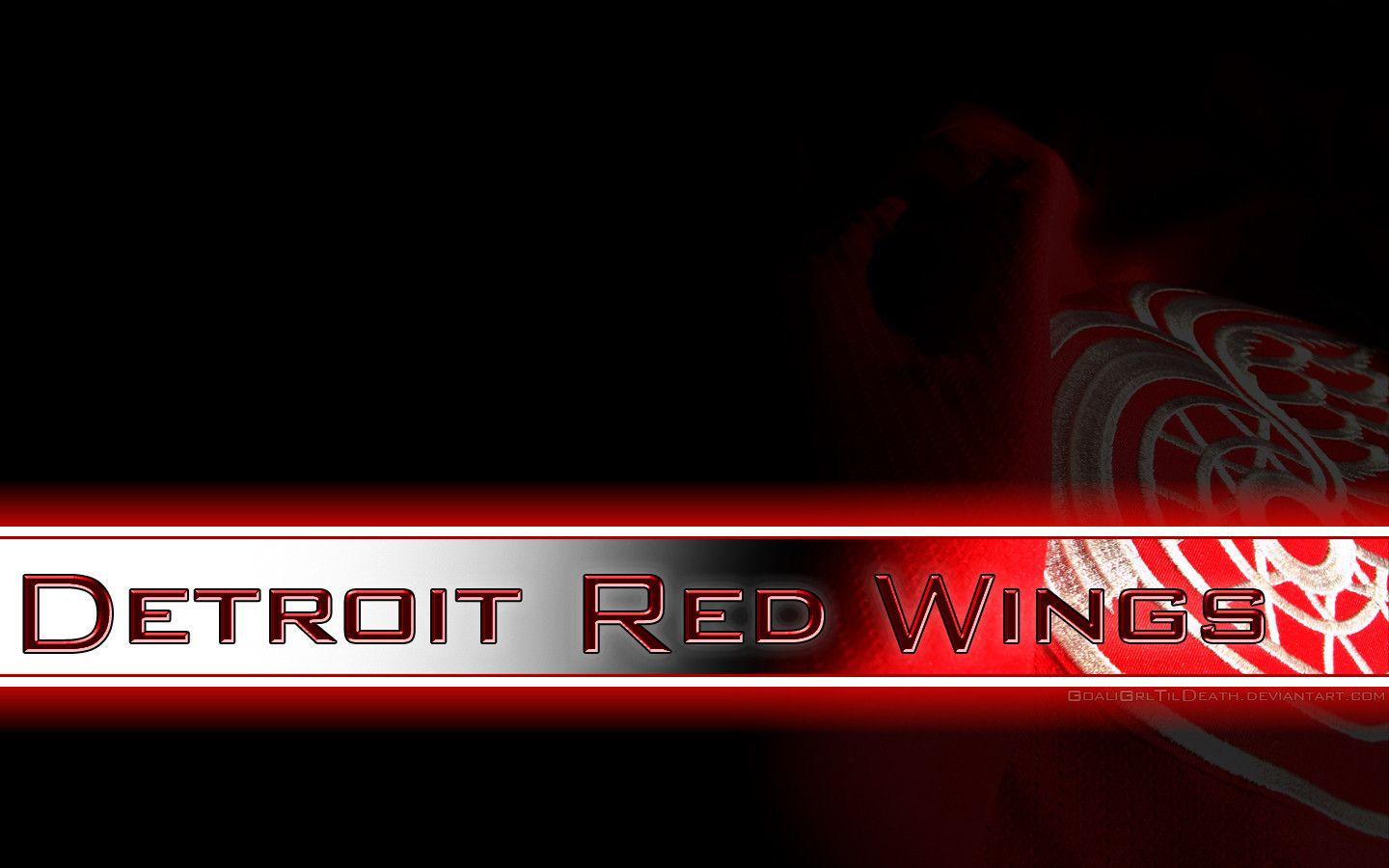 Red Wings Ice Wallpaper