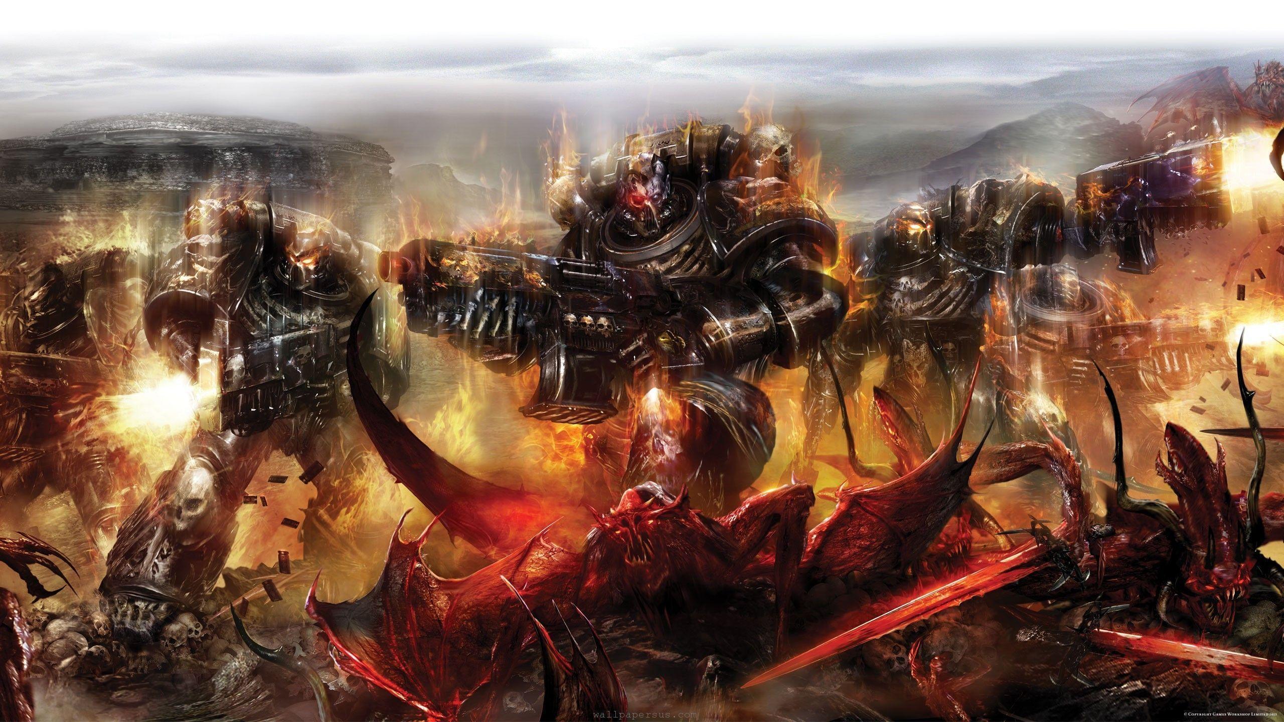 Video Game Warhammer 40k Wallpapers 2560x1440 px Free Download