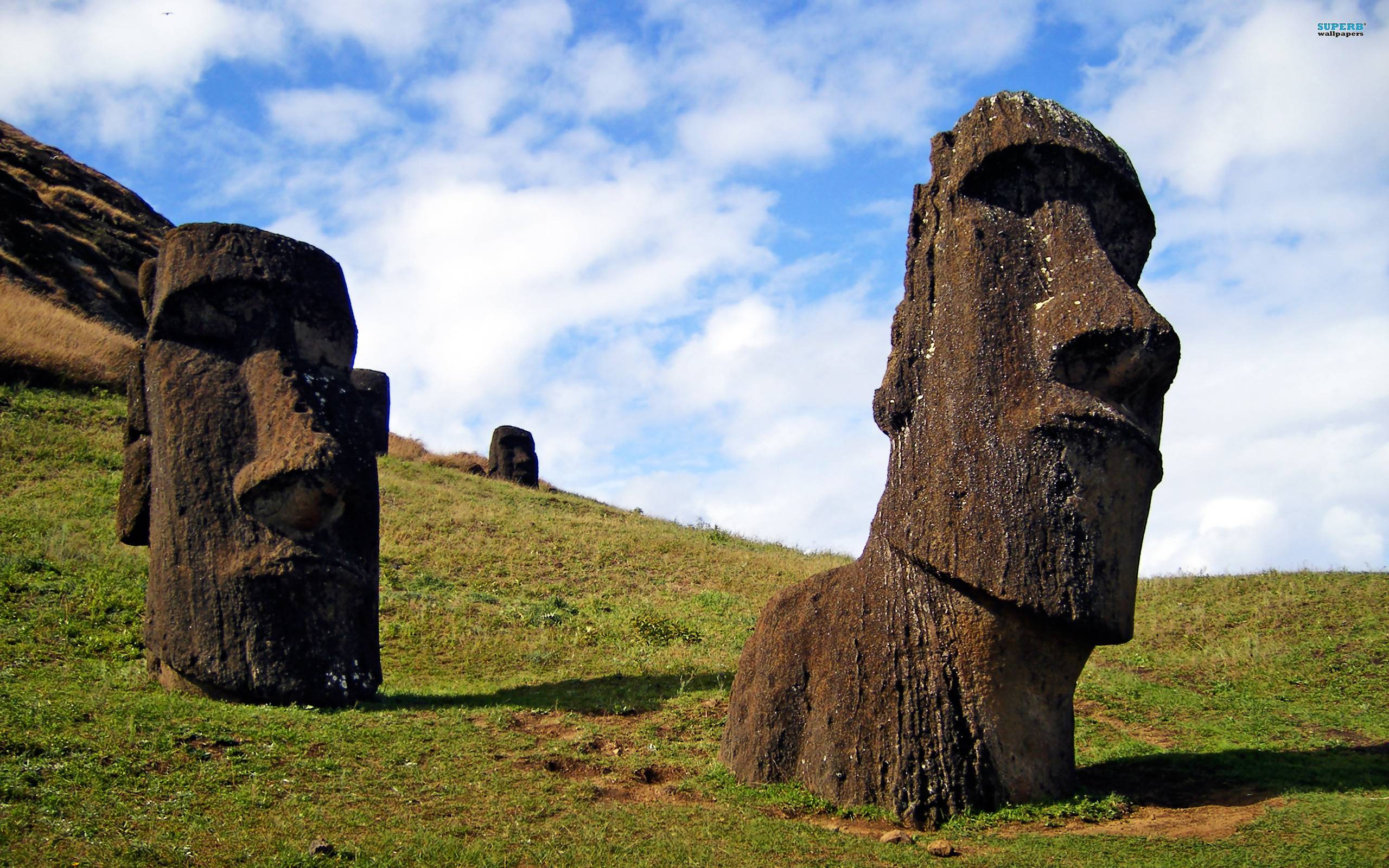 Moai Statues wallpaper wallpaper - #