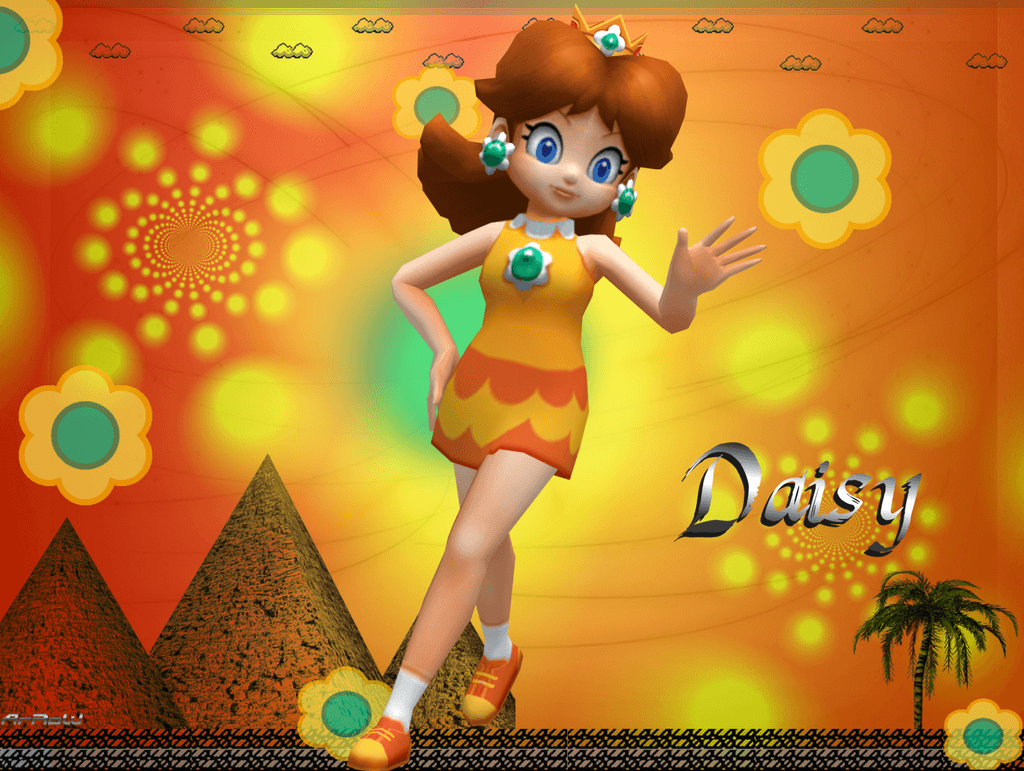 3D Daisy Wallpaper By ArRoW 4 U