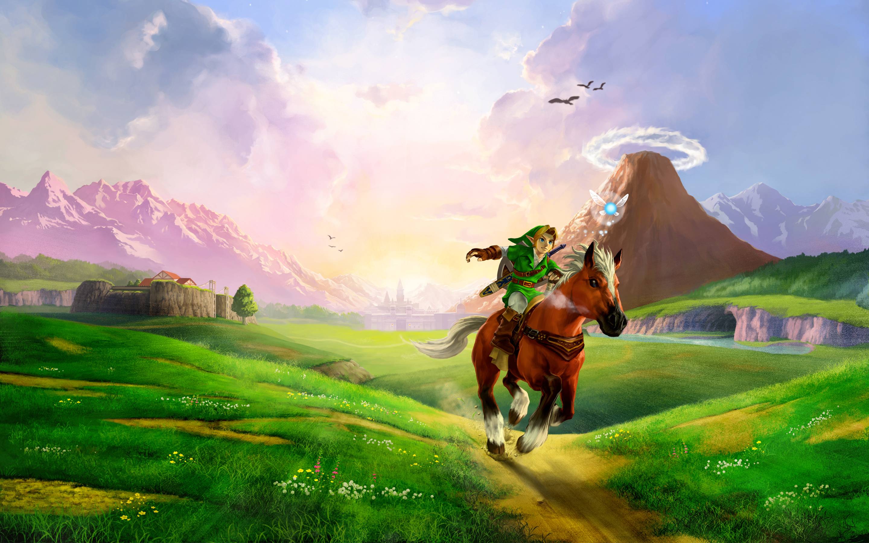 The Legend of Zelda Ocarina of Time Ultra HD Wallpaper, 4k
