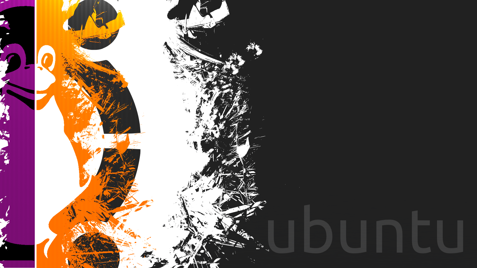 Ubuntu Tux Wallpaper