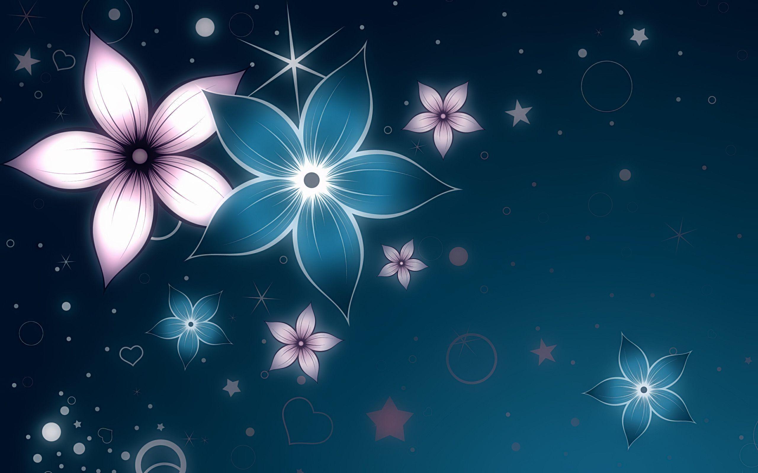 Star Flower Background 9038 Full HD Wallpaper Desktop