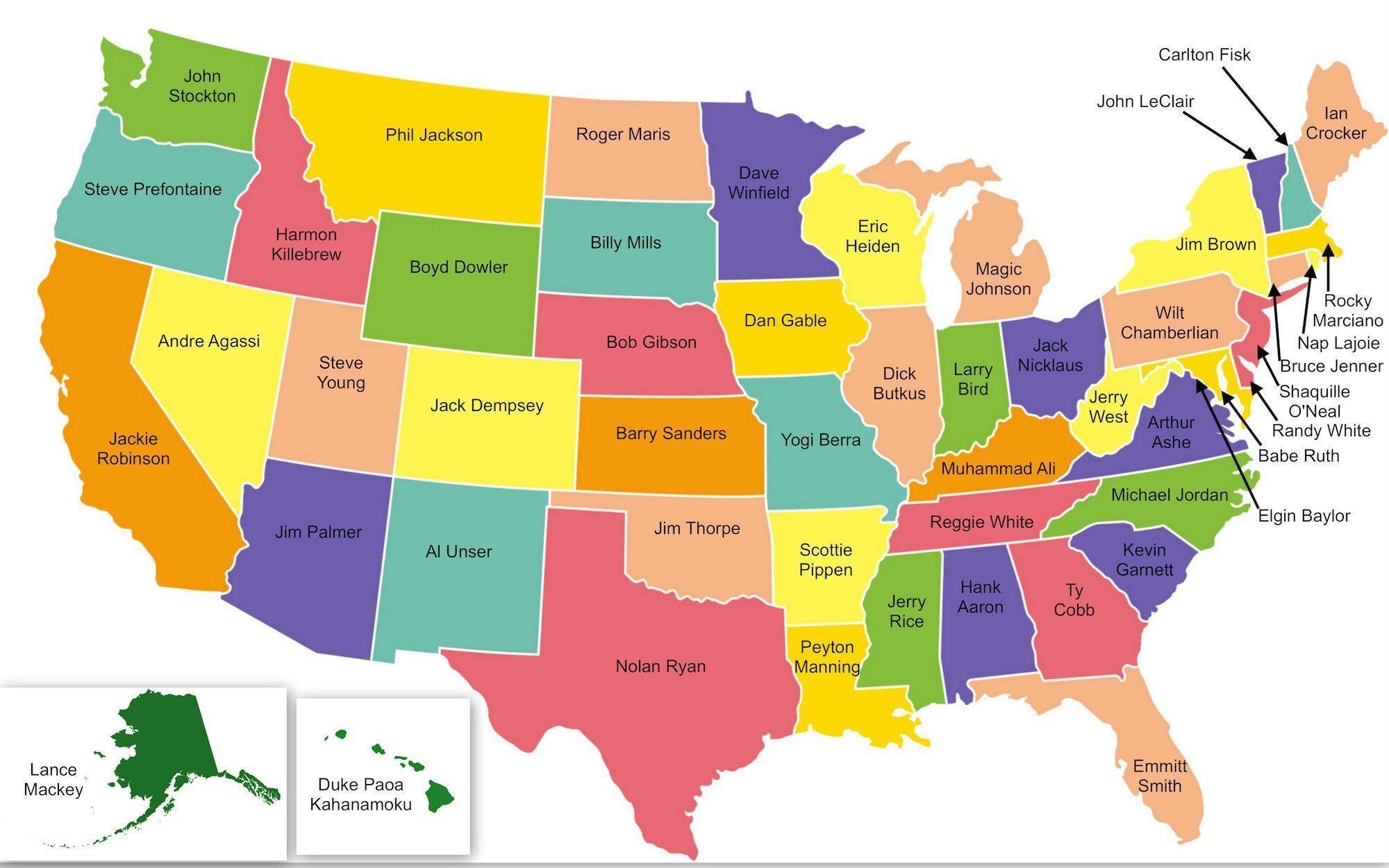 United States Map With Cities